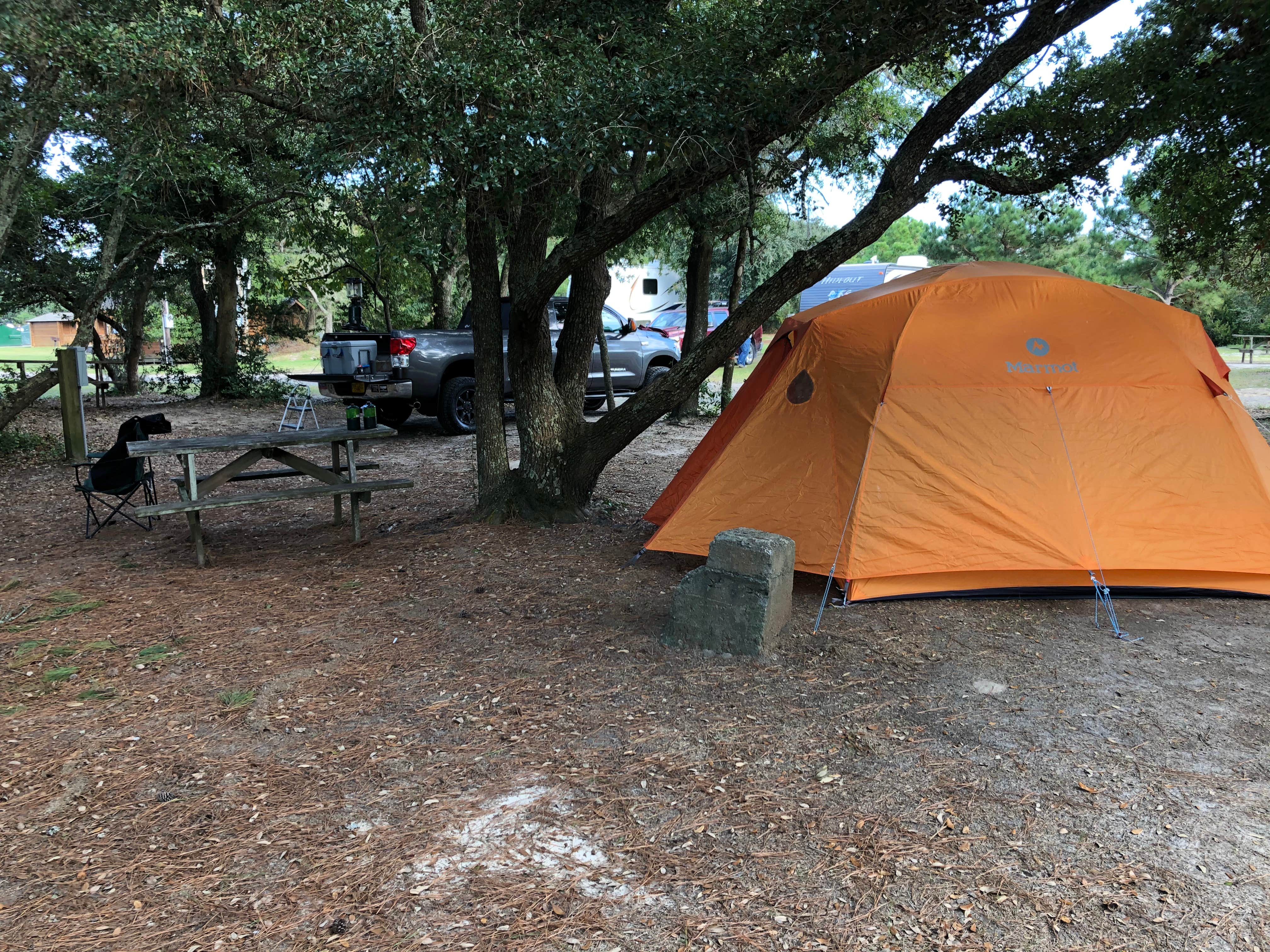 Camper-submitted photo at Frisco Woods Campground near Rodanthe, NC