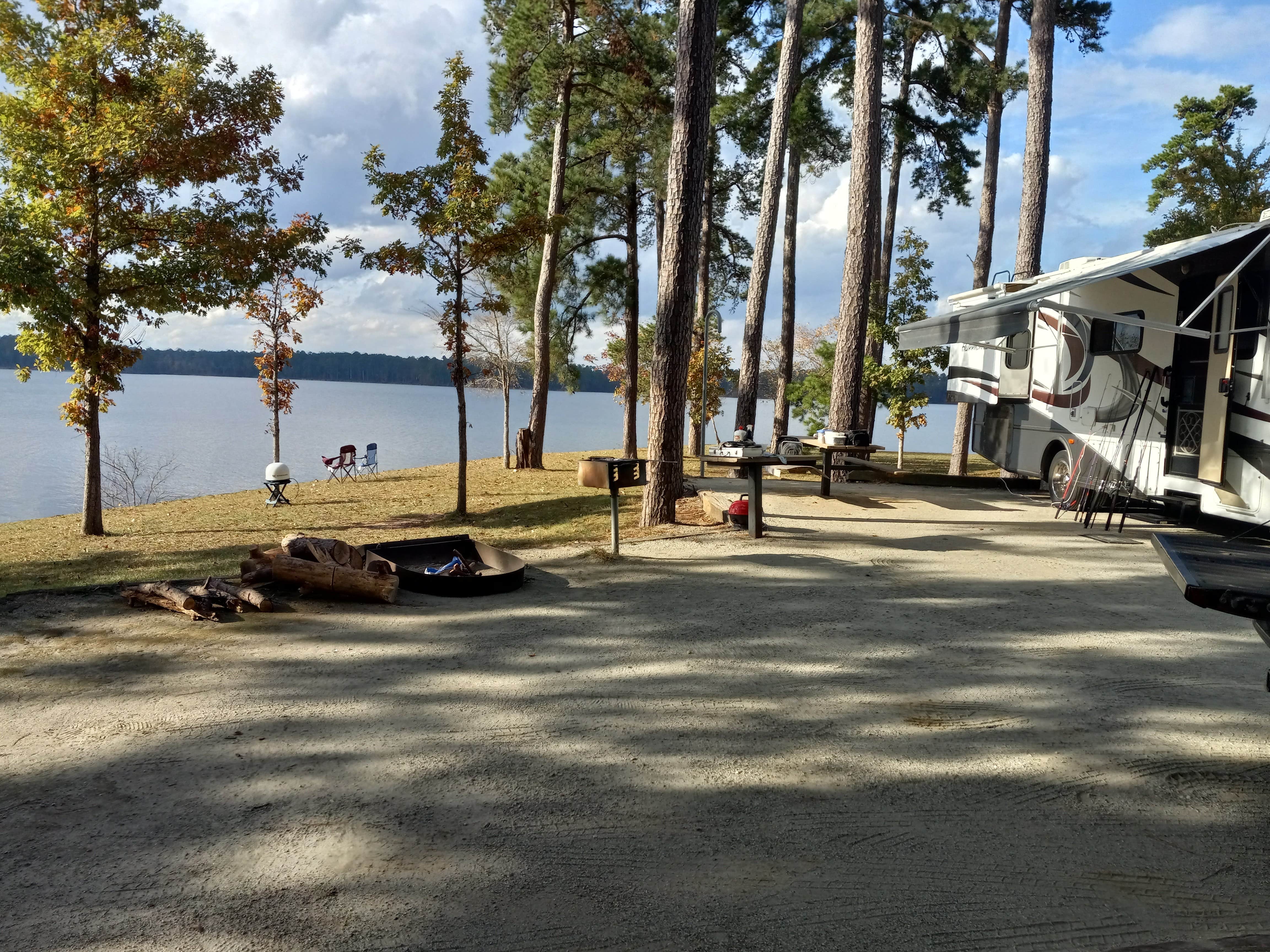 Caz's photo of rv camping at Petersburg - J Strom Thurmond Lake near Appling, GA