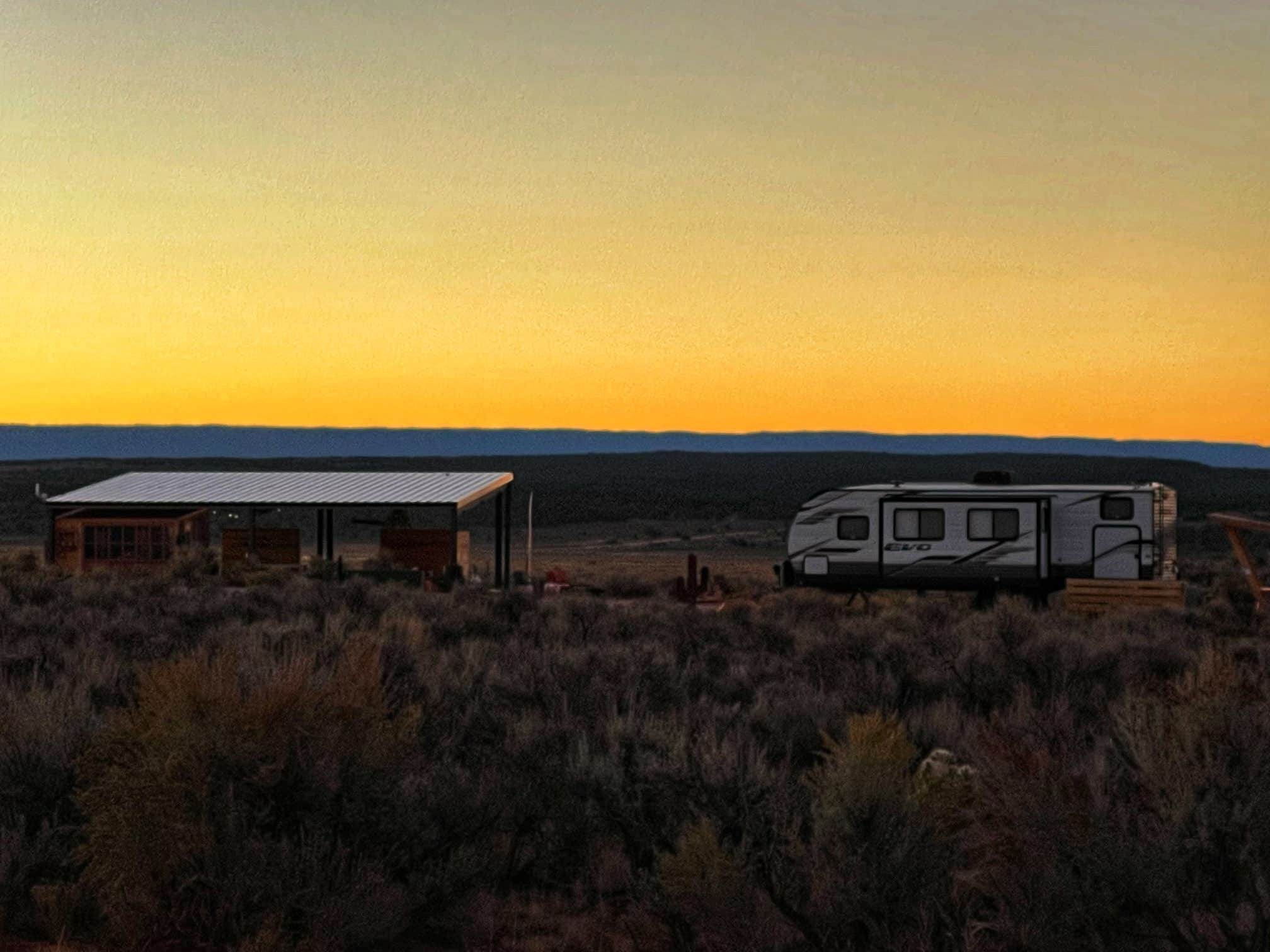 Michael F.'s photo of rv camping at Dark Sky RV Park & Campground near Big Water, UT