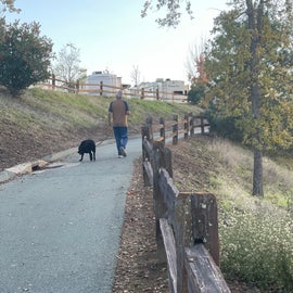 walking path around the park