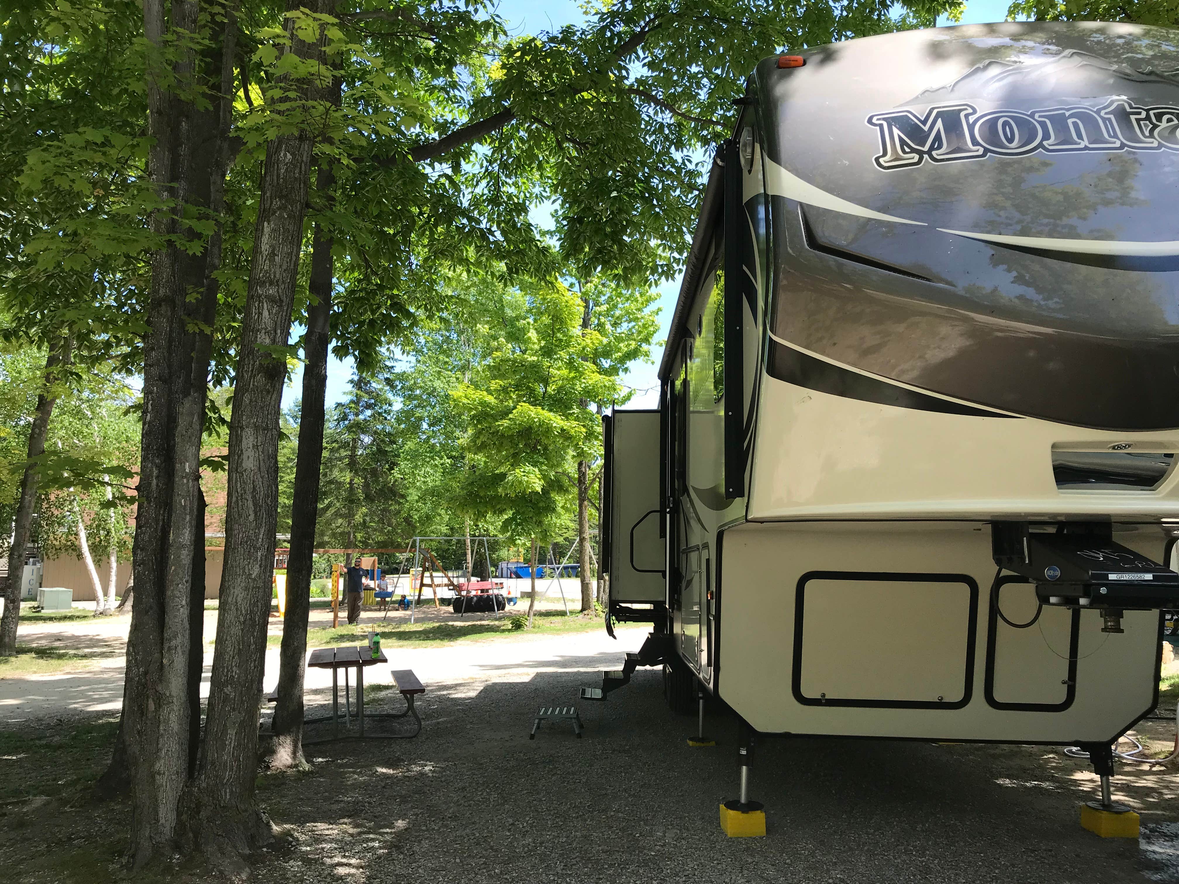 Glynnis A.'s photo of rv camping at Mackinaw City / Mackinac Island KOA near Brutus, MI