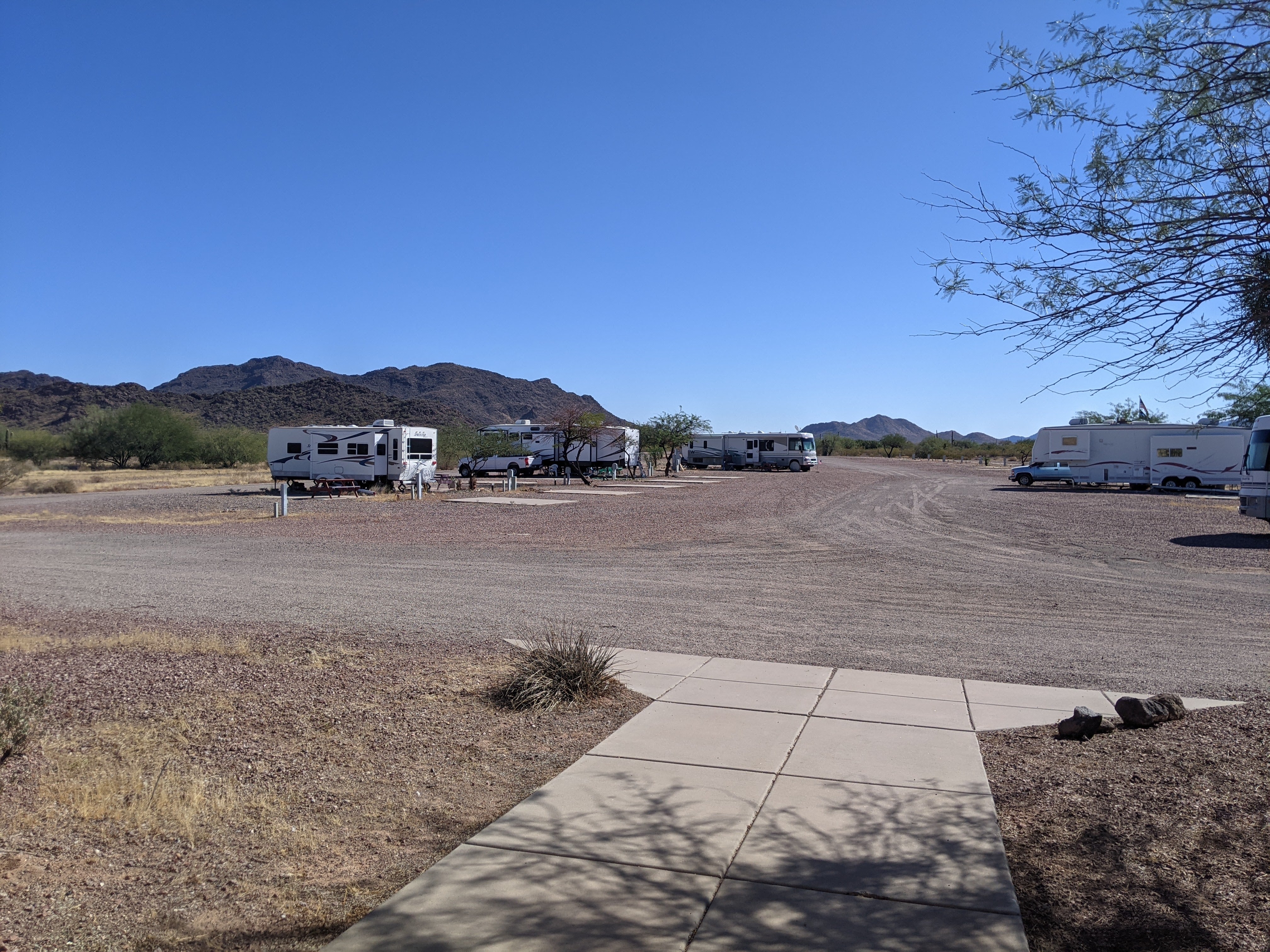 Camper submitted image from Hickiwan Trails Tribal RV Park - 4