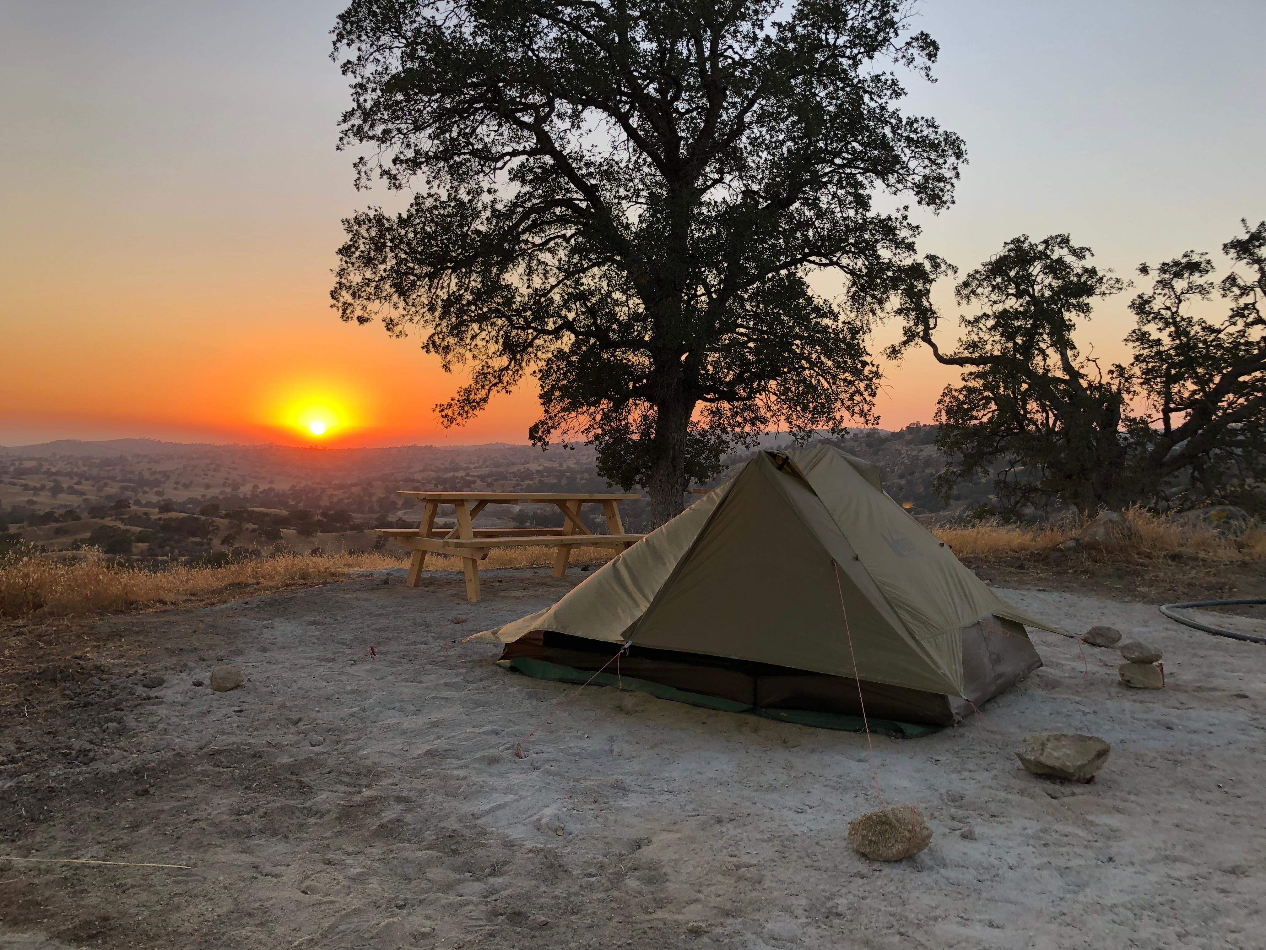 James's photo of tent camping at Jewels Vista - Permanently Closed near Clovis, CA