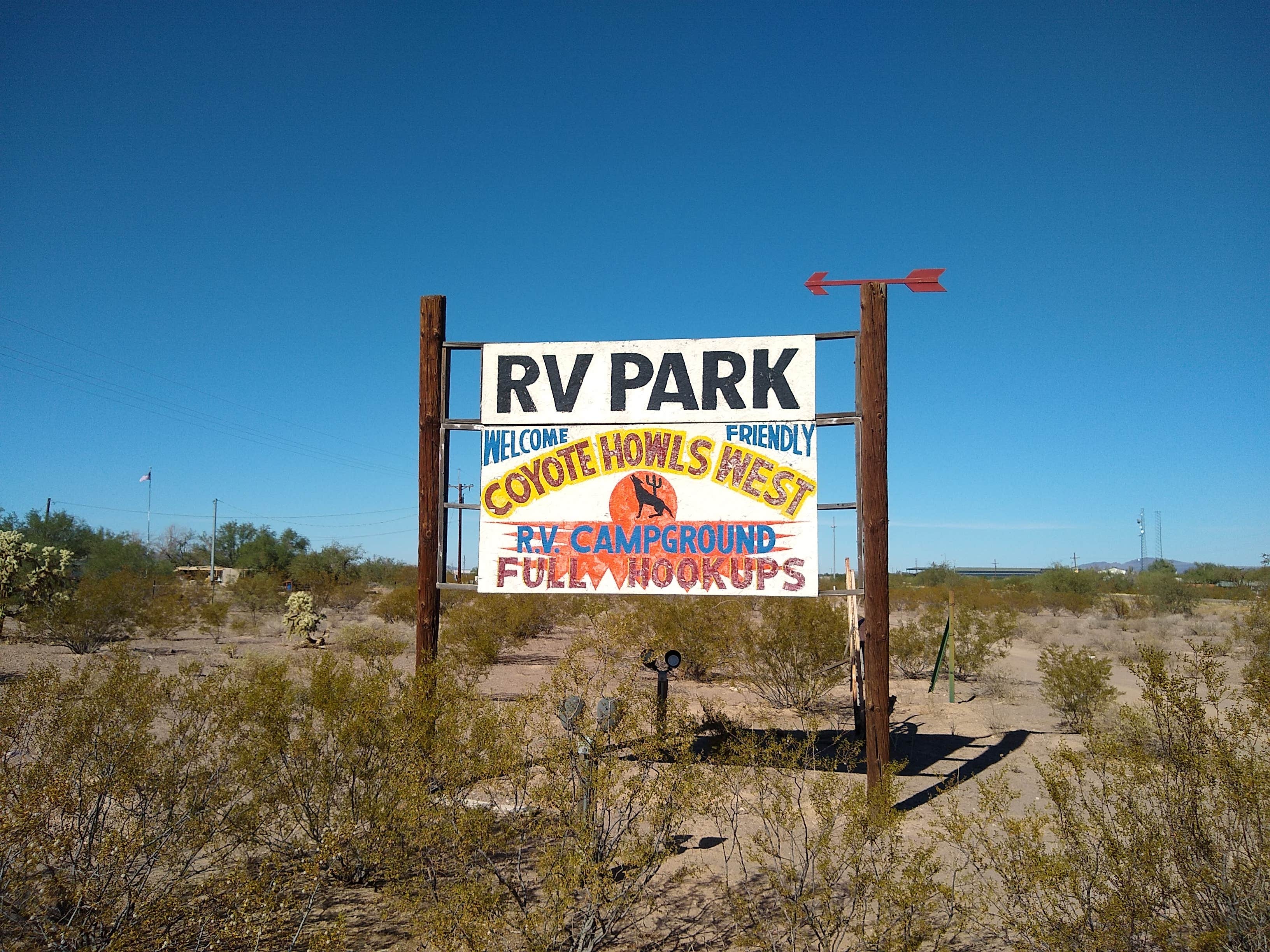 Camper submitted image from Coyote Howls West RV Park - 4