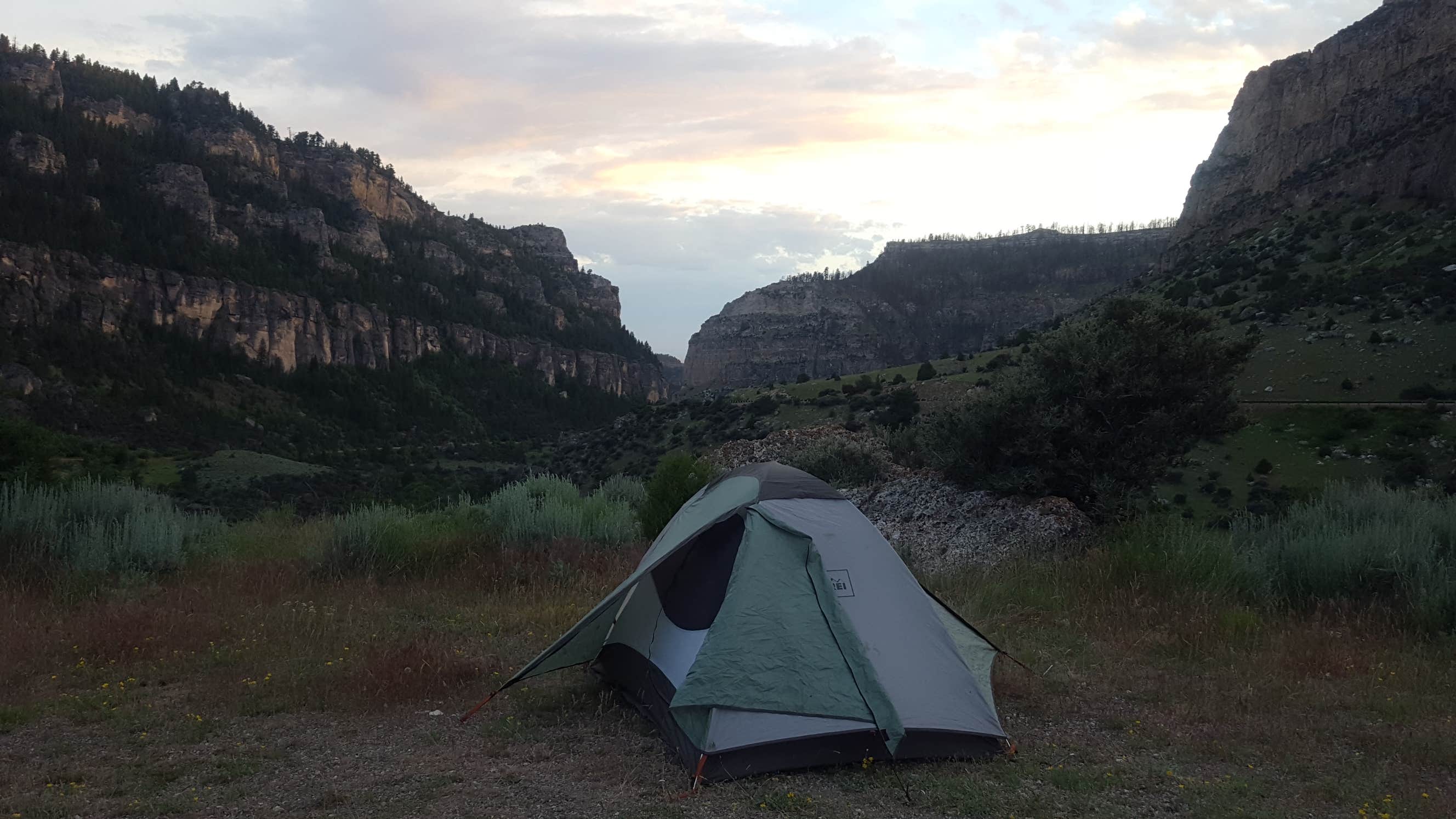 Jess D.'s photo at Leigh Creek Campground near Worland, WY