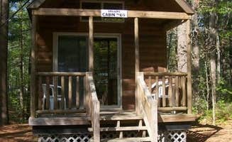 Brian S.'s photo of a cabin at Pinewood Lodge Campground near Barnstable Town, MA