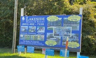 Camping near Lake Marion Resort & Marina: Lakeside Marina & Resort, Eutawville, South Carolina
