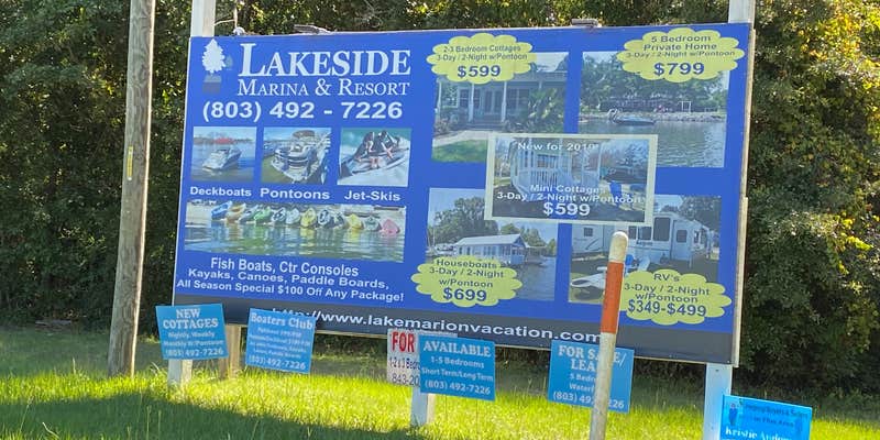 Camper submitted image from Lakeside Marina & Resort