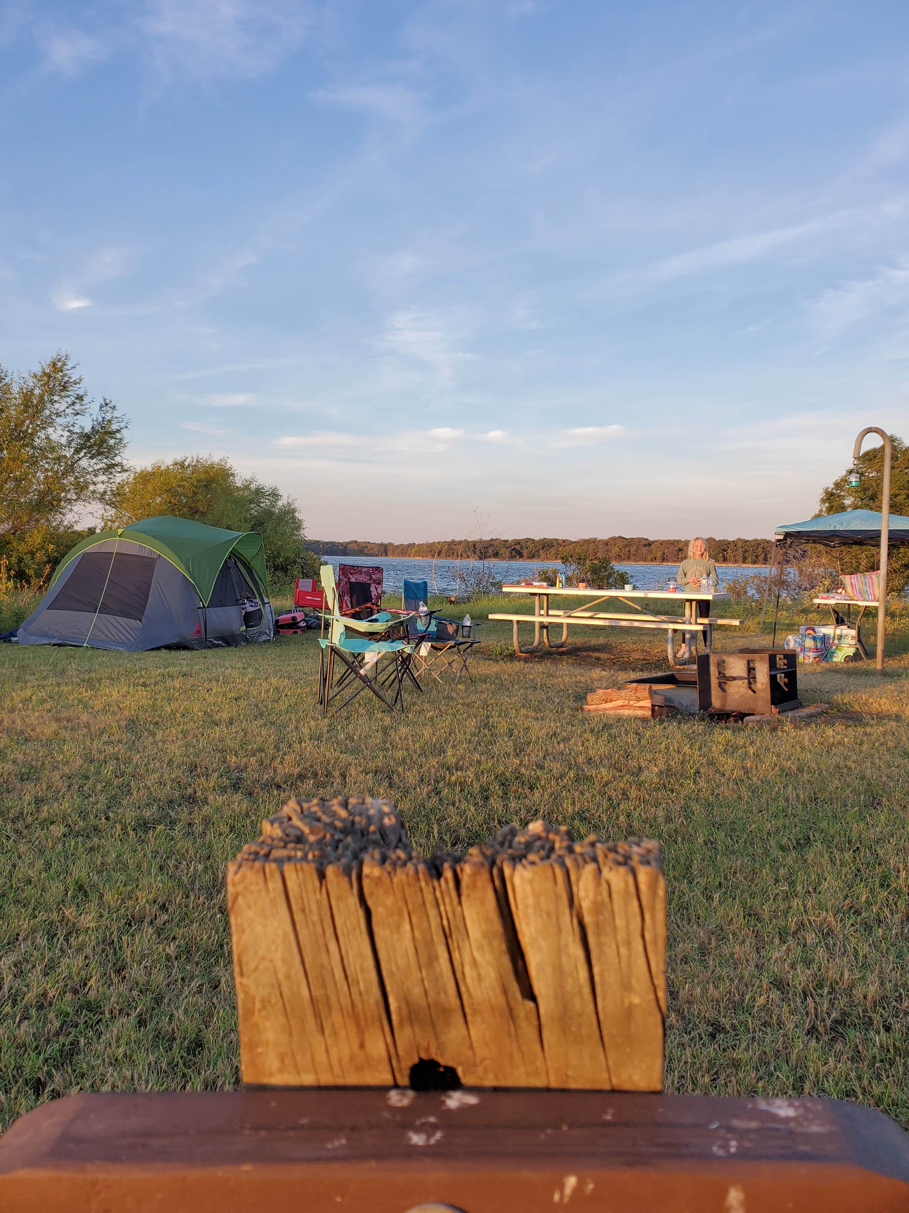 Melanie G.'s photo at Johnson Branch Campsites — Ray Roberts Lake State Park near Aubrey, TX