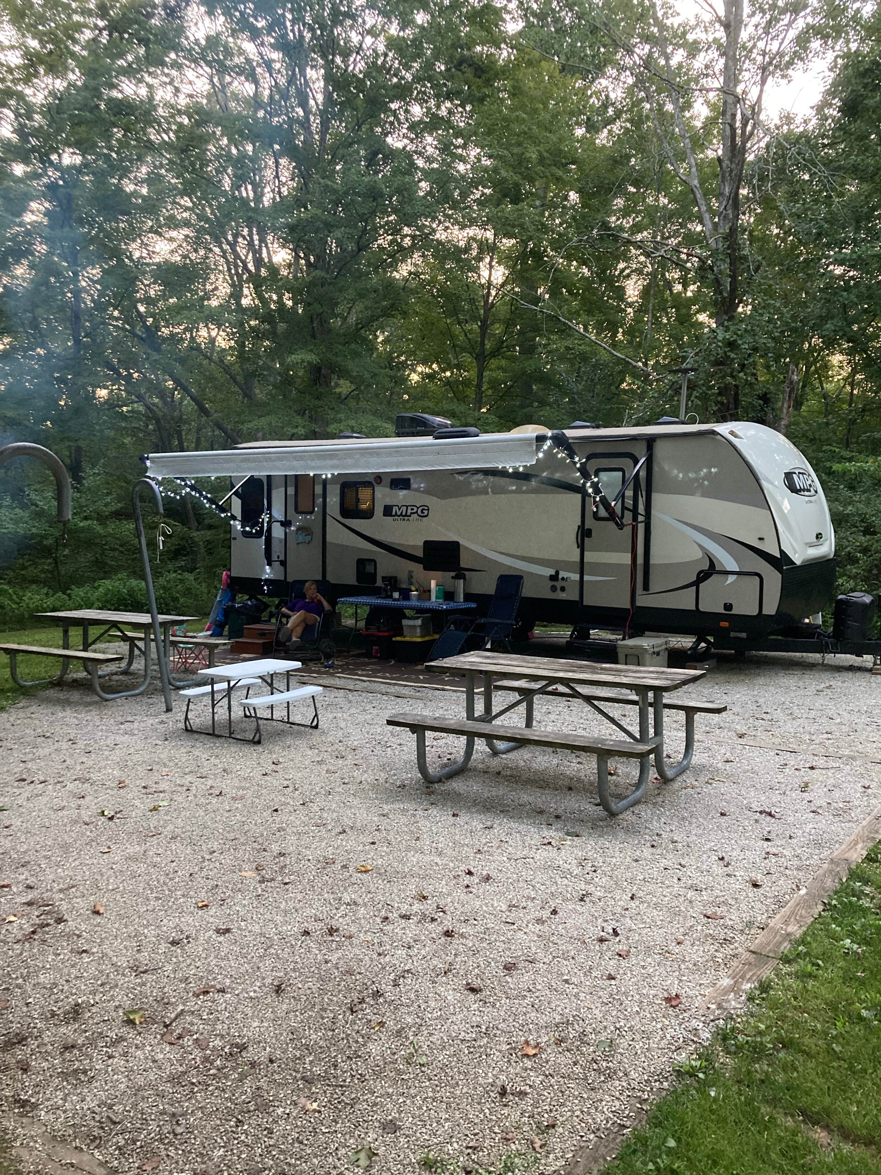 Dale W.'s photo of rv camping at Yatesville Lake State Park Campground near Lenore, WV