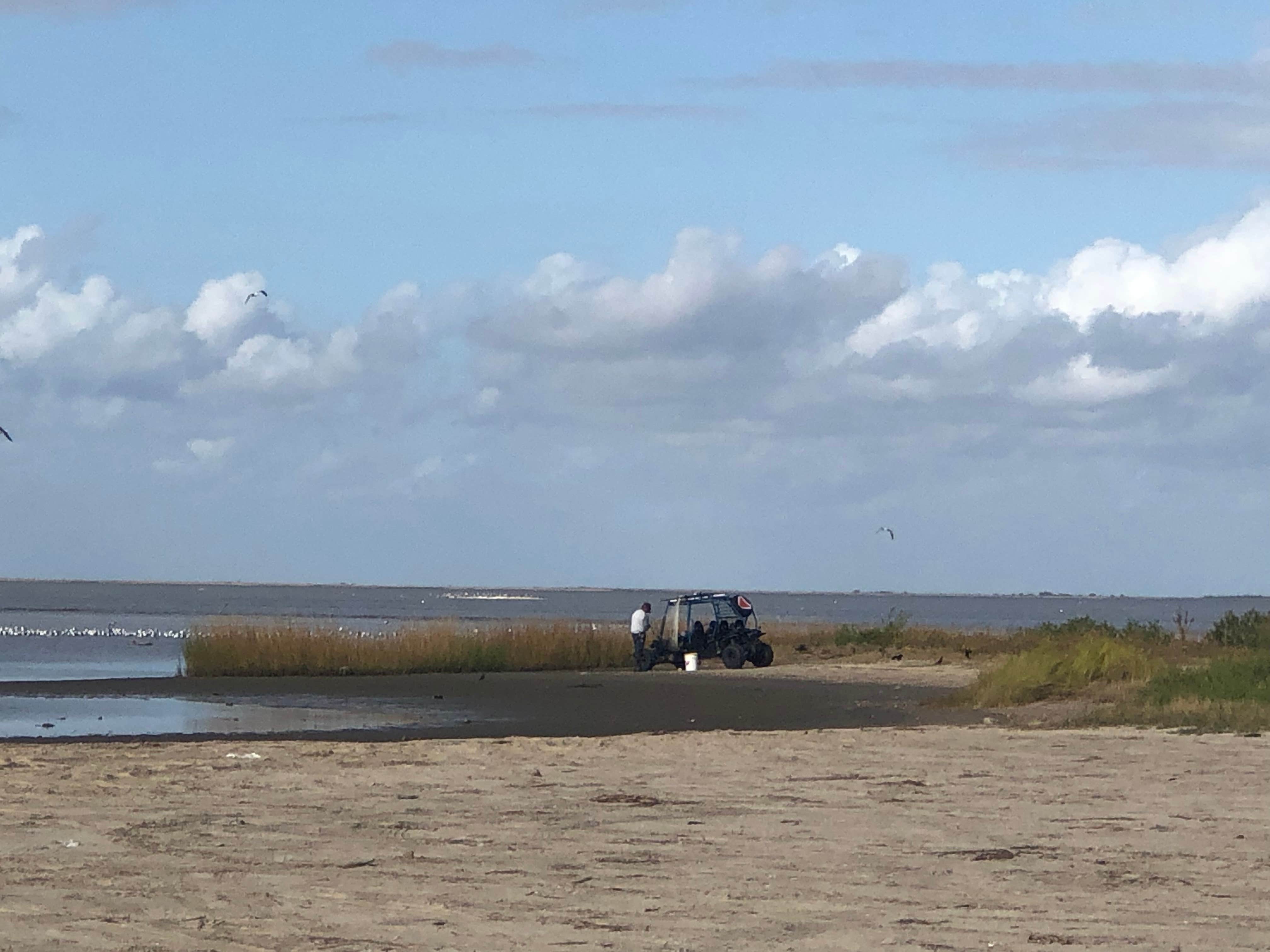 N I.'s photo of a dispersed camping area at Rollover Pass near Wallisville, TX