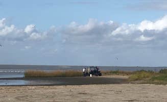 N I.'s photo of a dispersed camping area at Rollover Pass near Texas City, TX