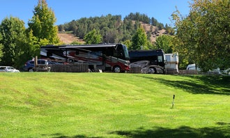 Camping near Charles V. Stanton County Park & Campground: Rising River RV Resort & River House, Roseburg, Oregon