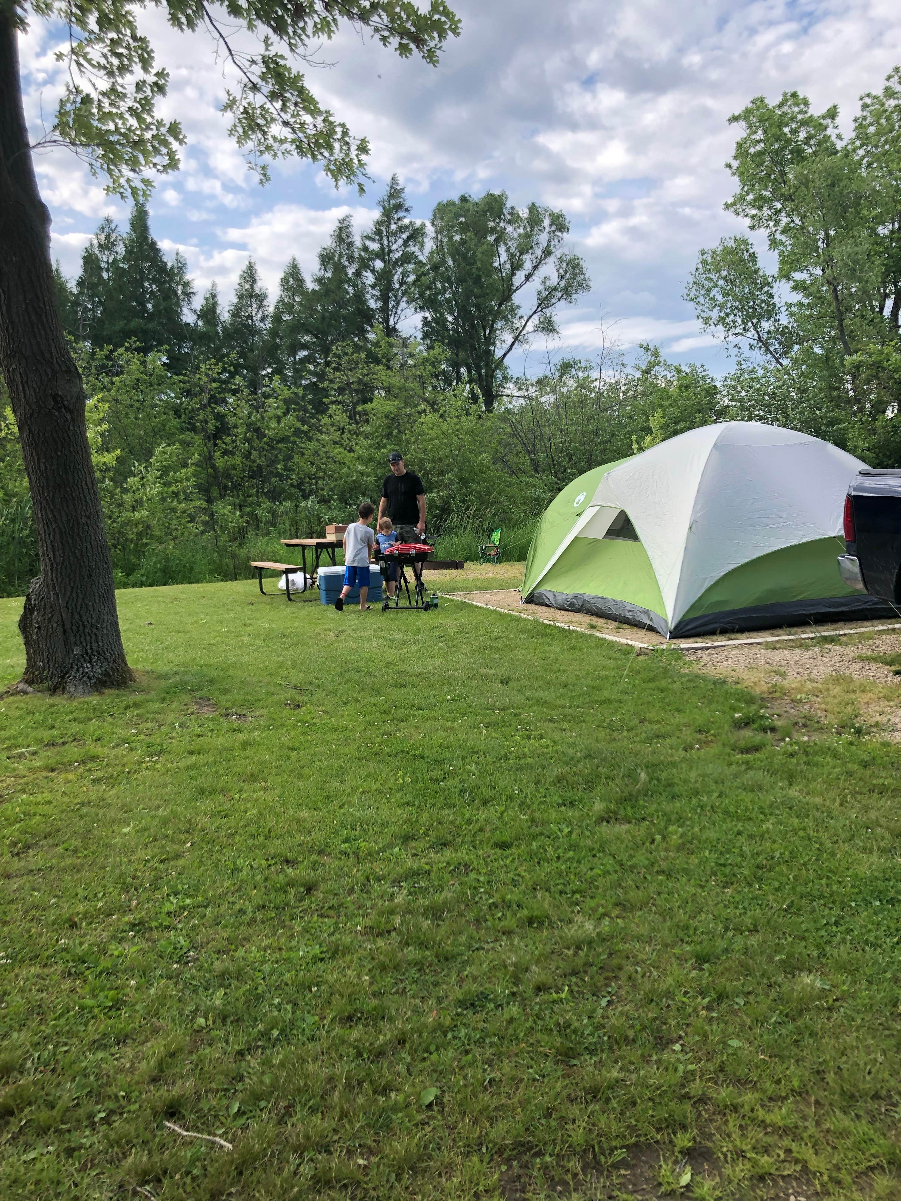 Camper-submitted photo at Indian Trails Campground near Portage, WI