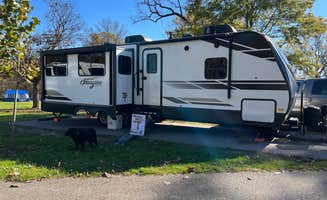 Andrea F.'s photo of camping with pets at John Bryan State Park Campground near Belmont, OH