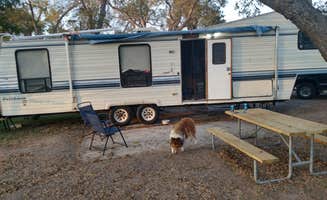 Patricia S.'s photo of camping with pets at Old Settlers RV Park near Round Rock, TX