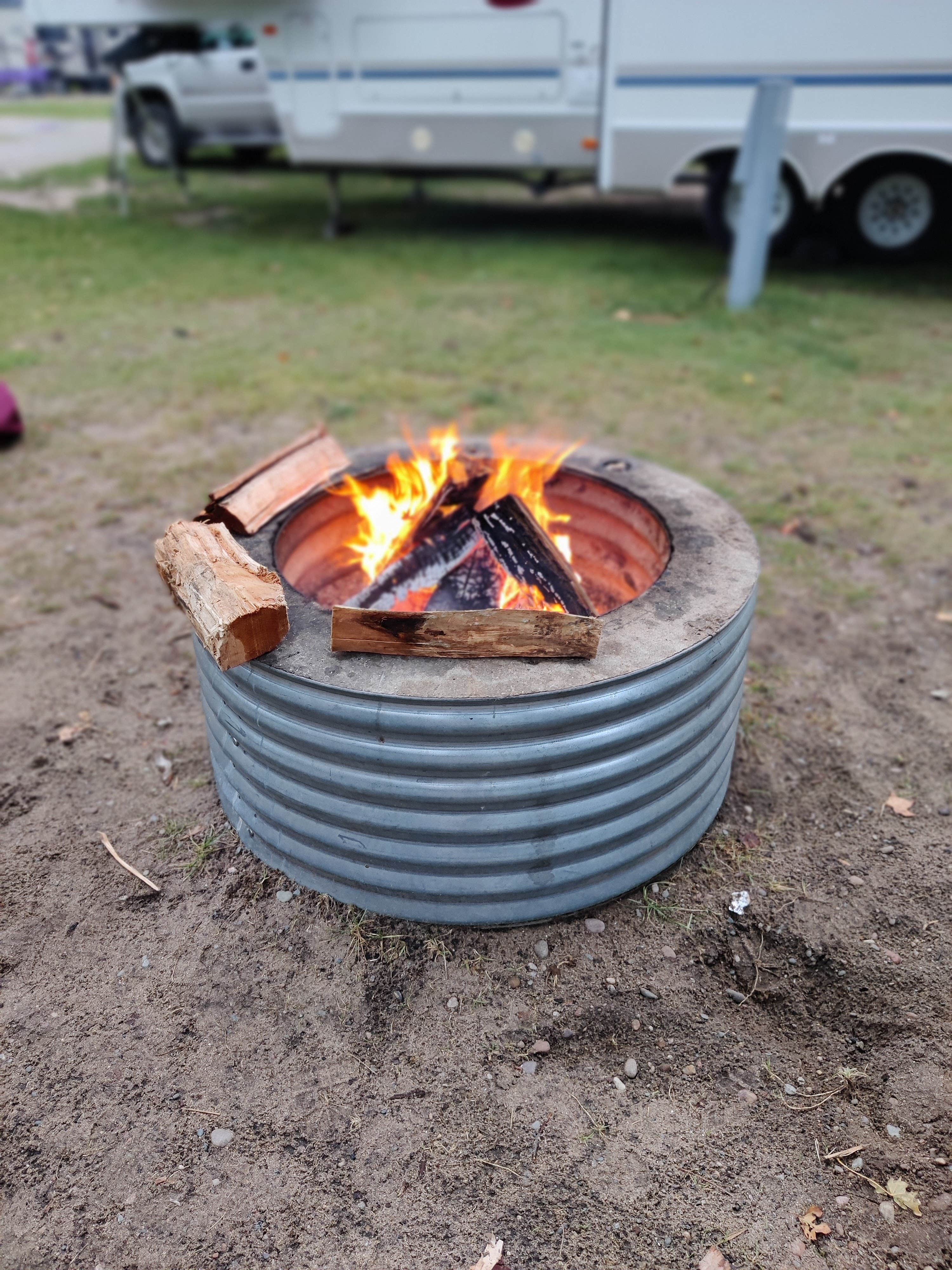 Camper submitted image from Muskallonge Lake State Park Campground - 1