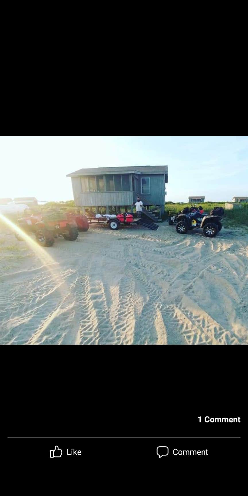 Camper-submitted photo at Great Island Cabin Camp — Cape Lookout National Seashore near Gloucester, NC