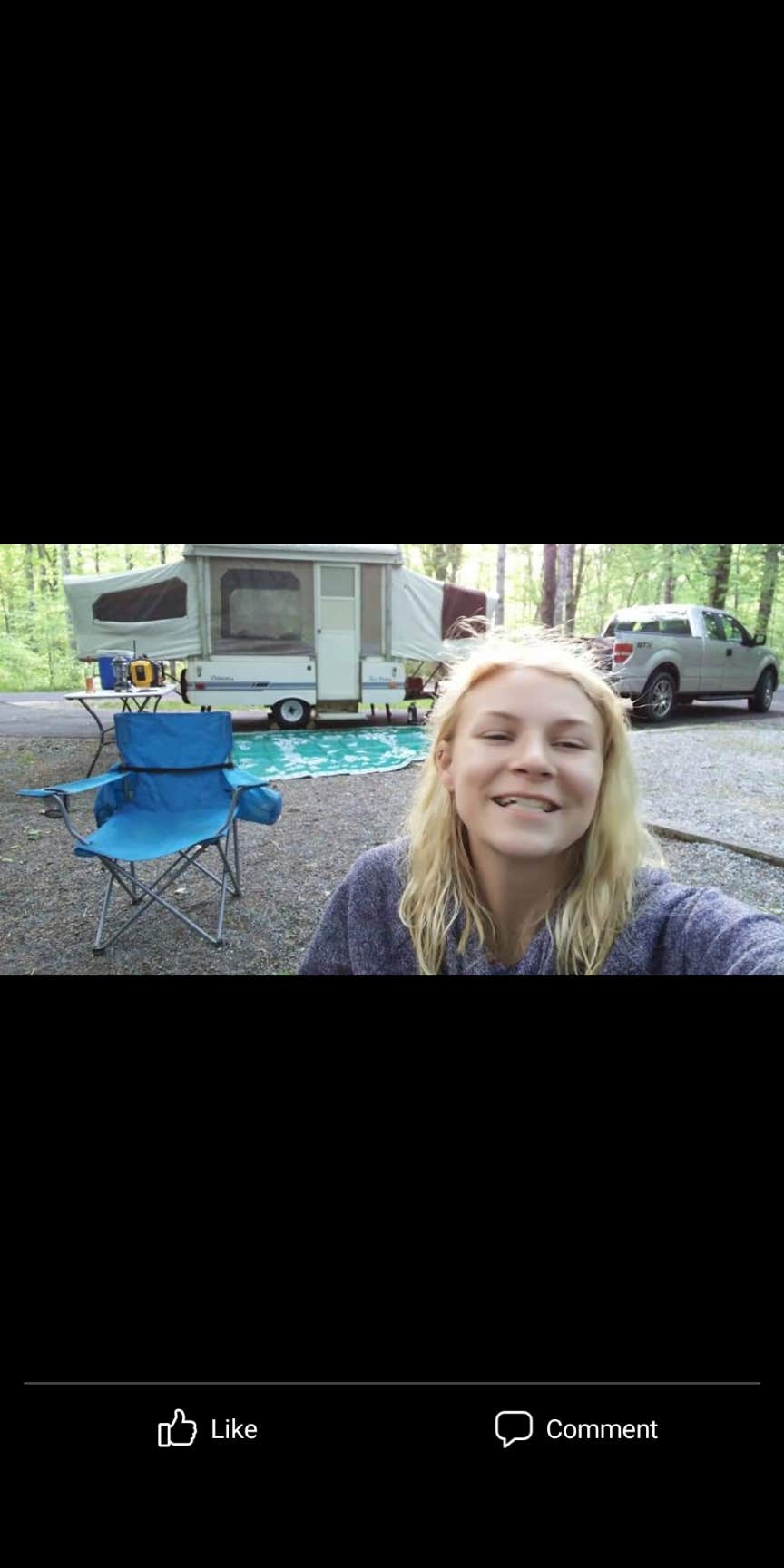 Charli R.'s photo at Davidson River Campground near Etowah, NC