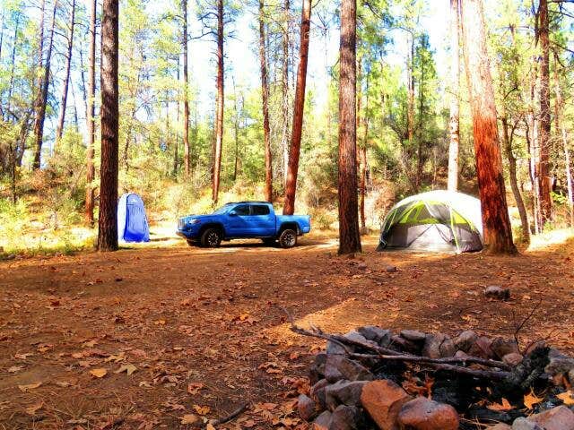 Ithinkimasofa's photo of a dispersed camping area at Reynolds Creek Dispersed near Young, AZ
