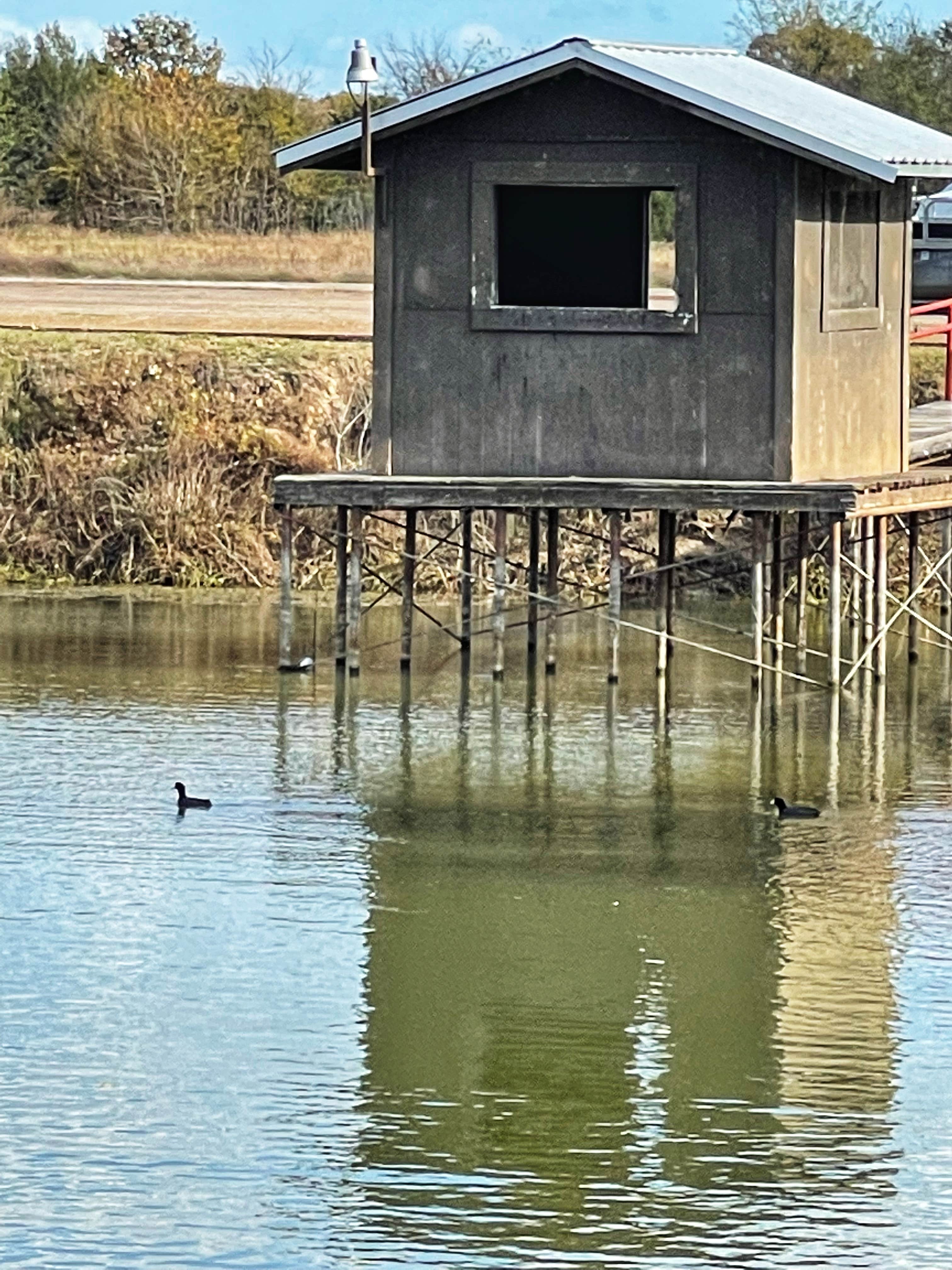Mary H.'s photo of glamping accommodations at Thousand Trails Lake Tawakoni near Scroggins, TX