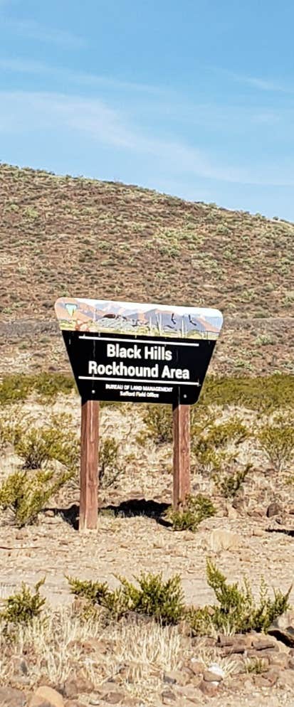 Camper-submitted photo at Black Hills Rockhound near Morenci, AZ