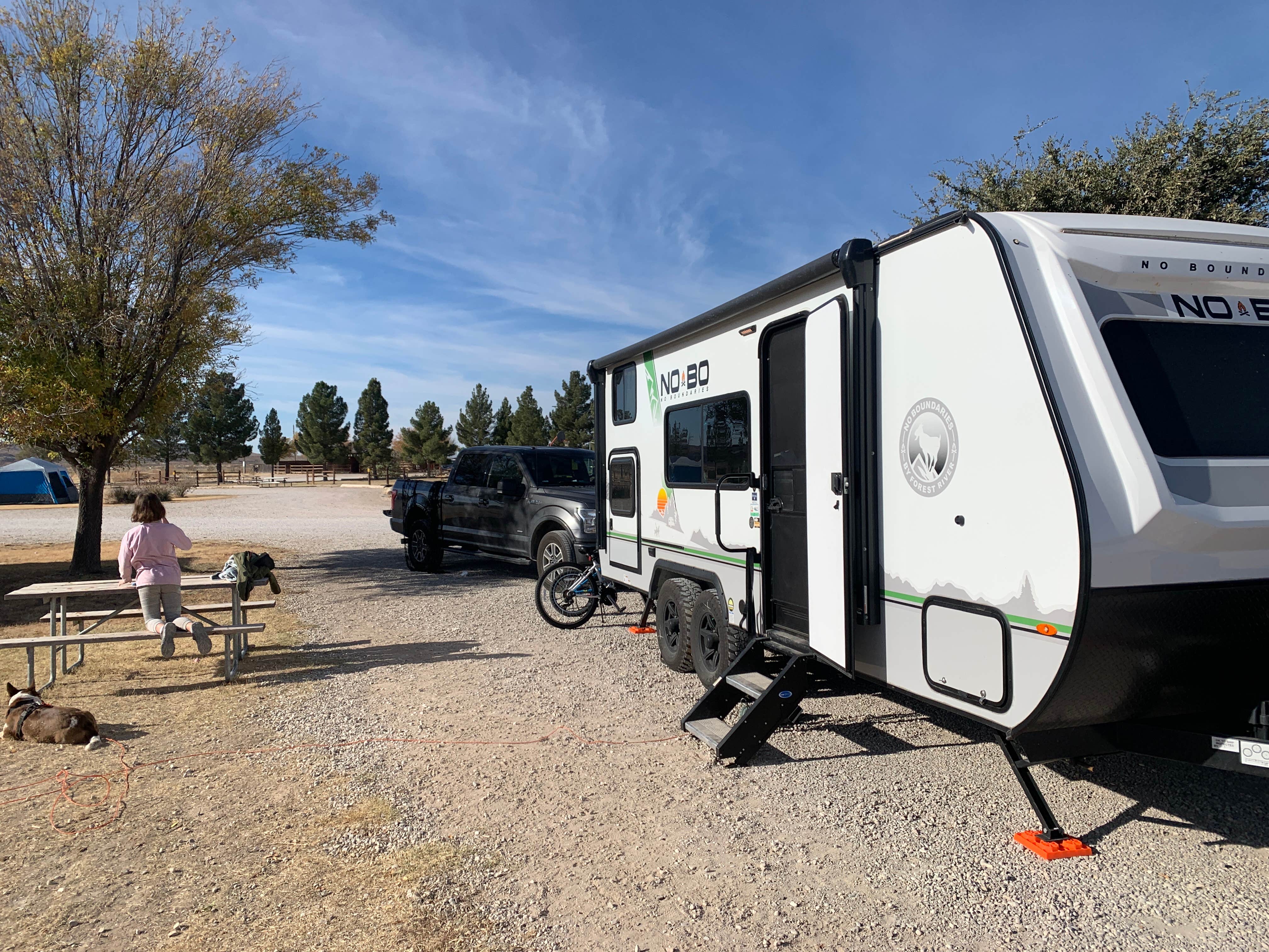 Chris H.'s photo of camping with pets at Carlsbad KOA near Whites City, NM