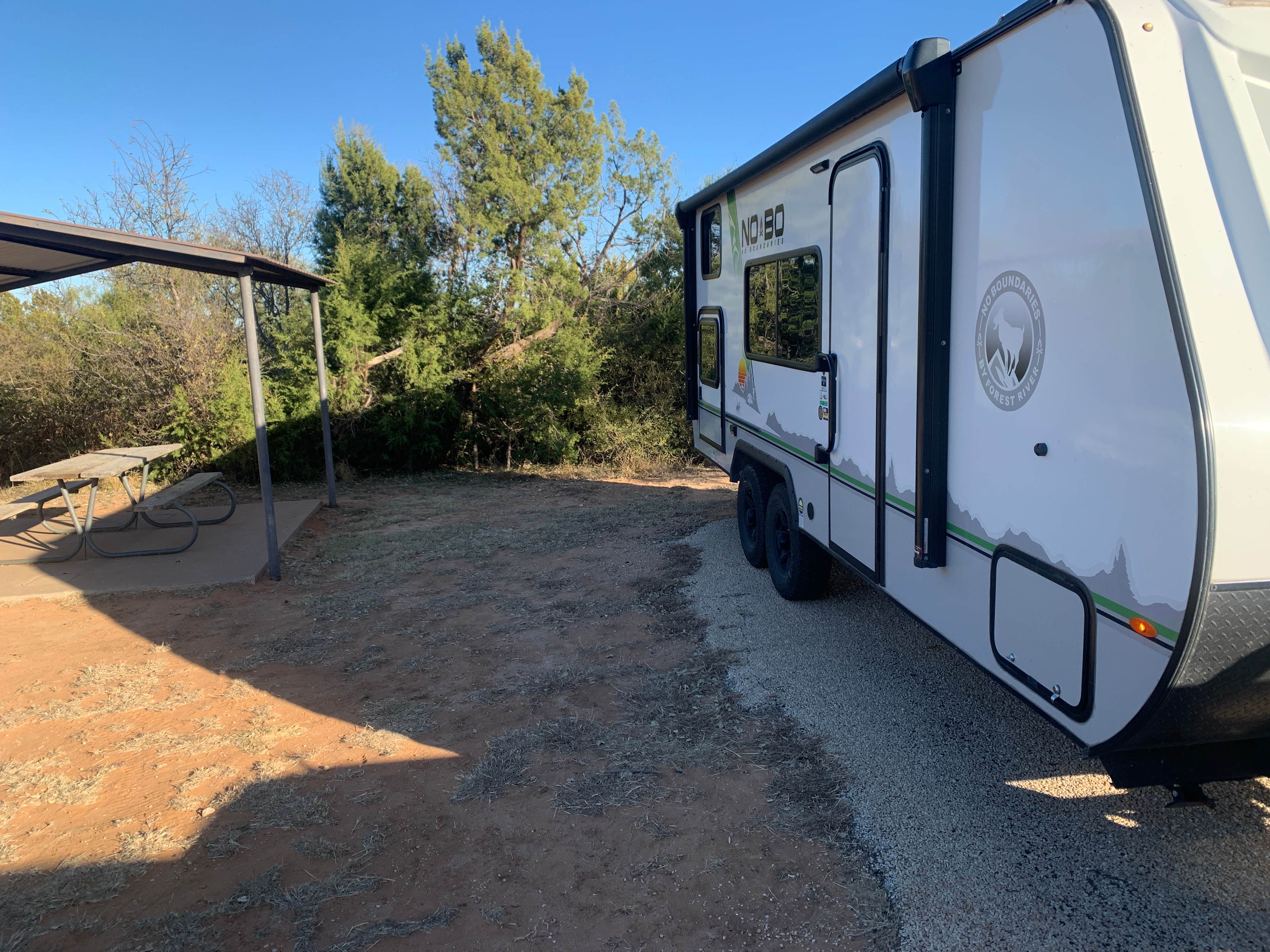 Chris H.'s photo of rv camping at Lake Colorado City State Park Campground near Colorado City, TX