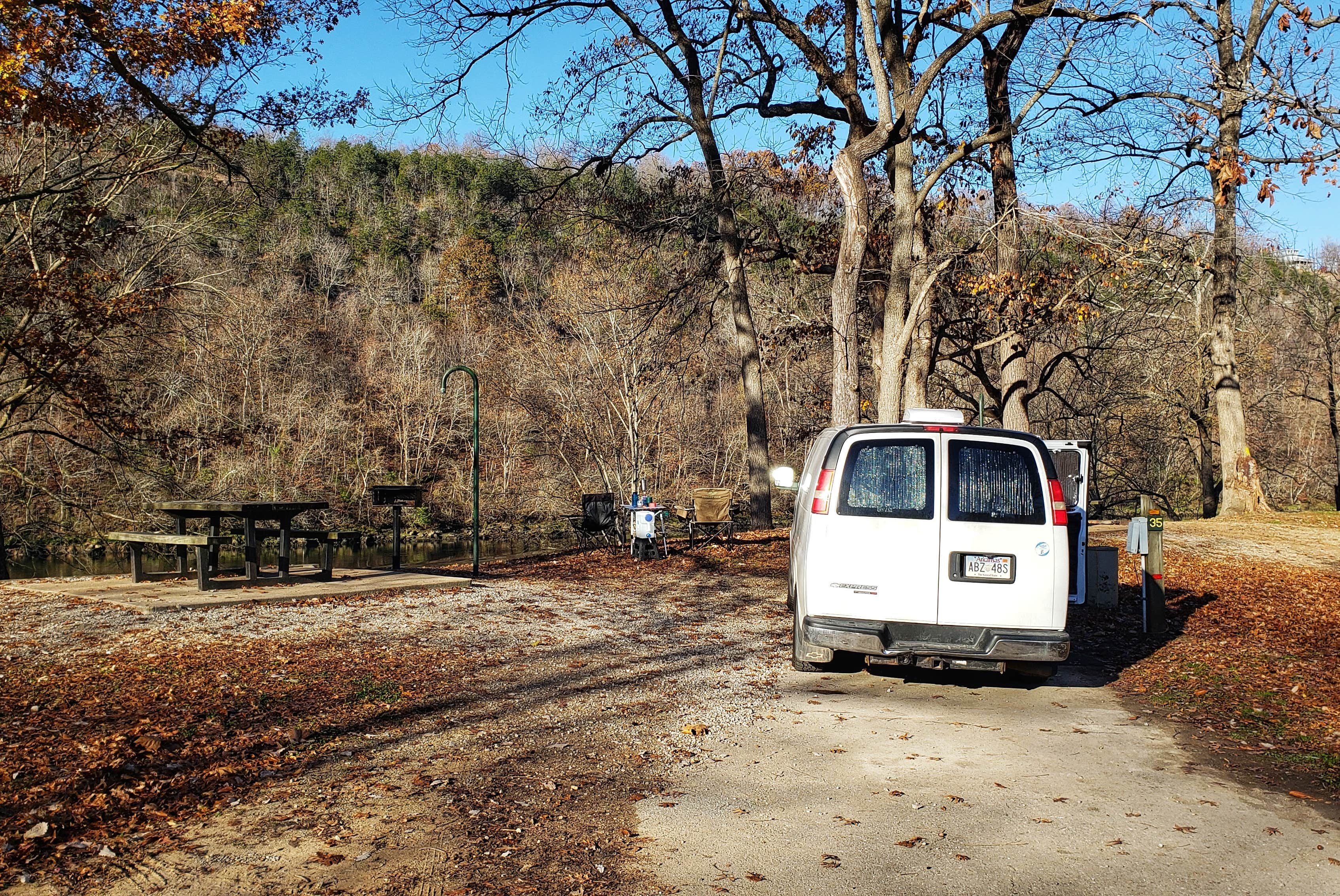 Fred S.'s photo of rv camping at Bull Shoals-White River State Park near Lakeview, AR