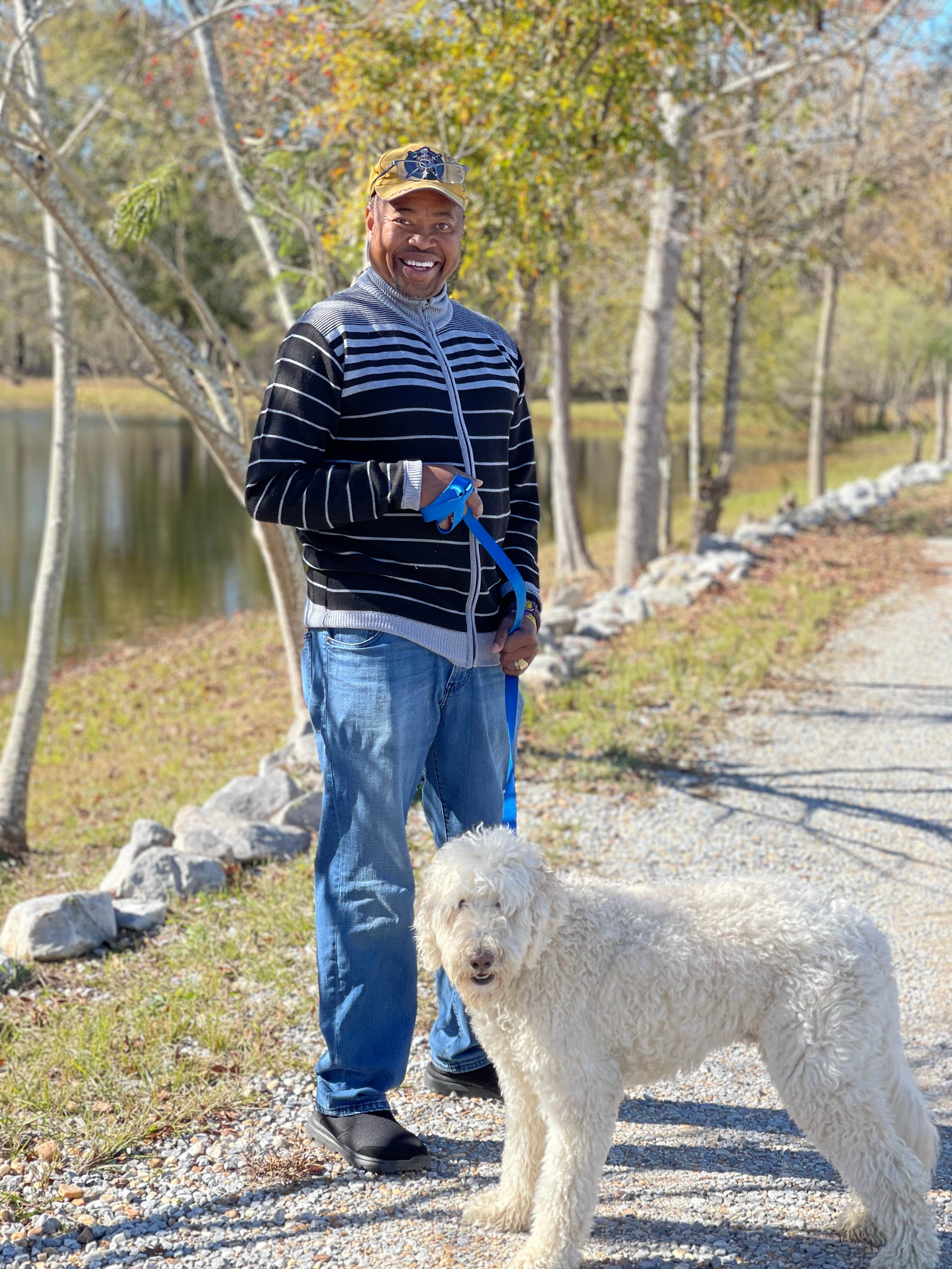 denise's photo of camping with pets at The Backyard RV Resort near Marbury, AL