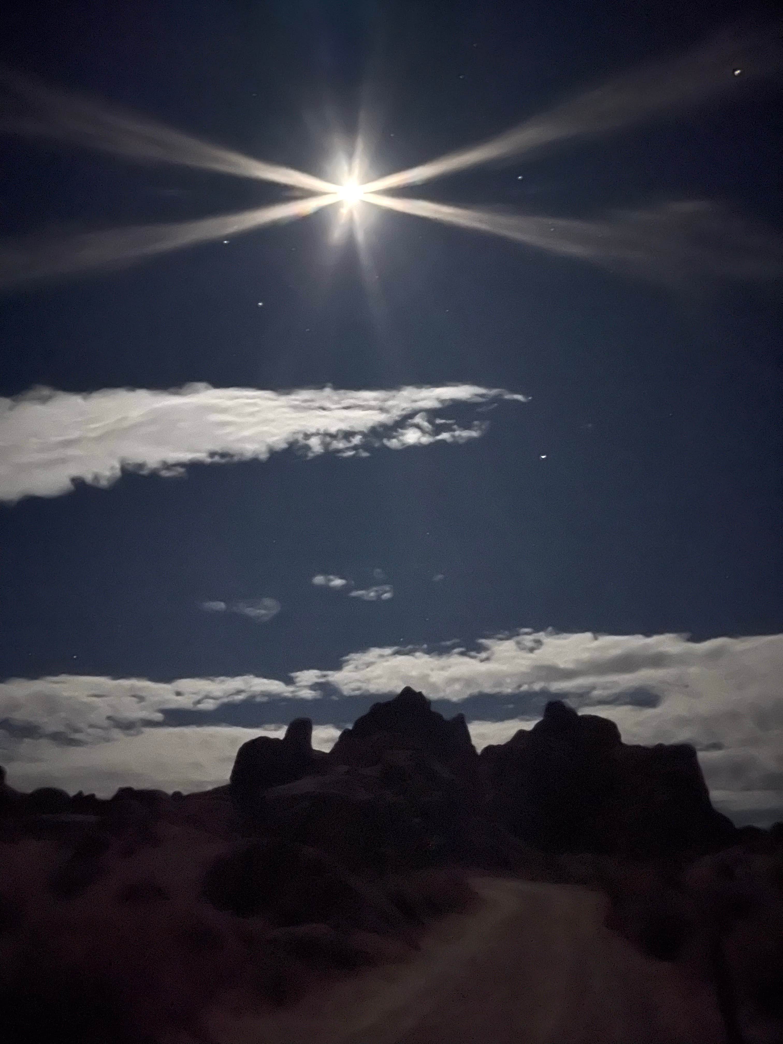 Marissa's photo of a dispersed camping area at Alabama Hills Recreation Area near Seven Pines, CA