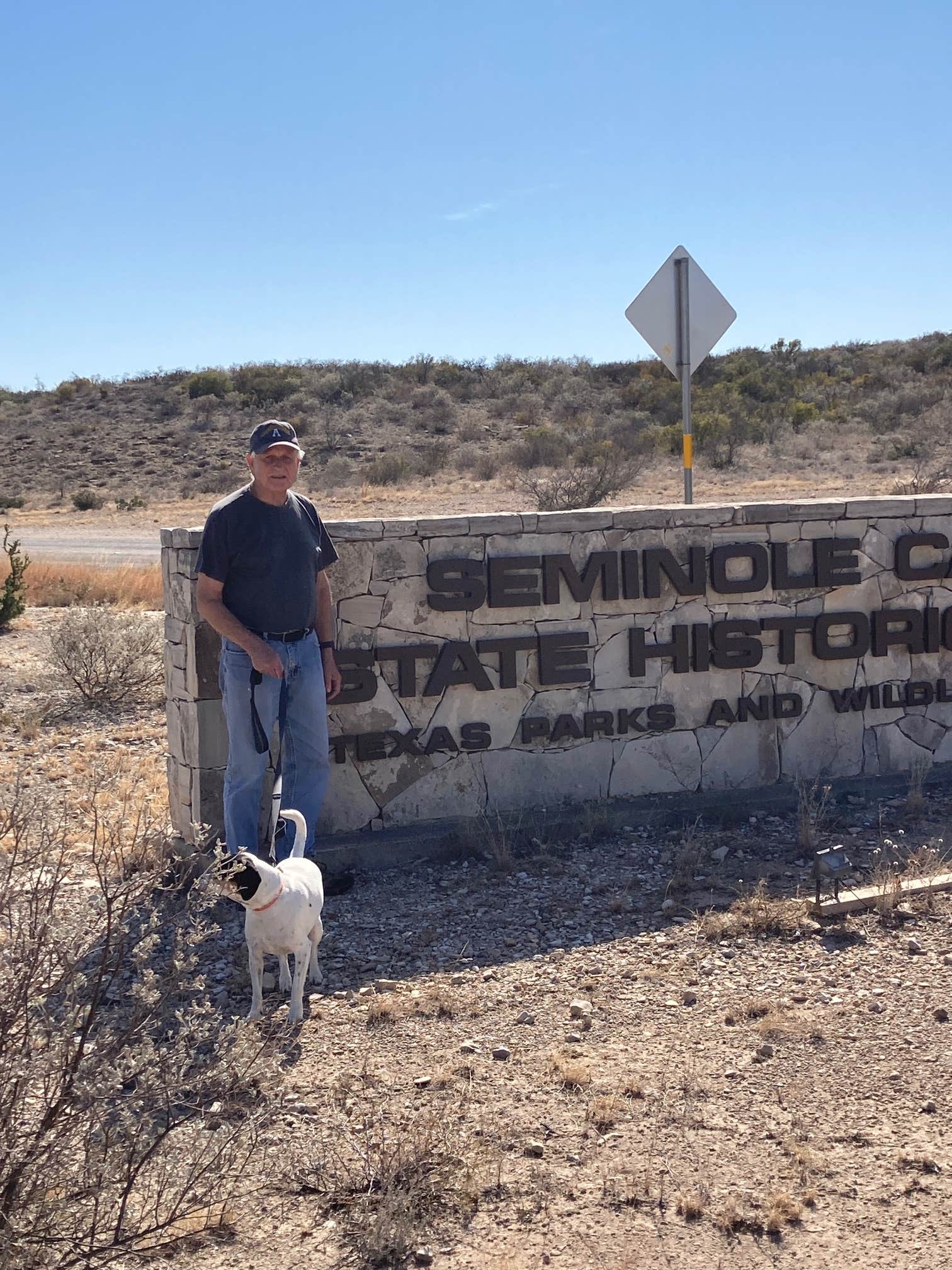 ROBERT J.'s photo of camping with pets at Seminole Canyon State Park Campground near Comstock, TX