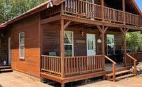 amie L.'s photo of a cabin at White's Creek Hunting Lodge in Texas
