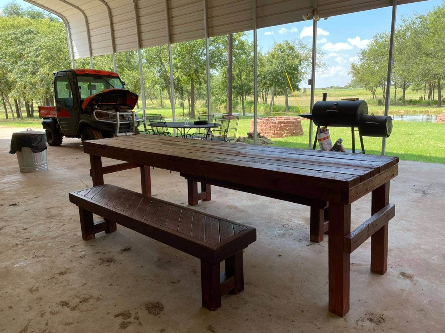 Camper-submitted photo at White's Creek Hunting Lodge near Altus, OK