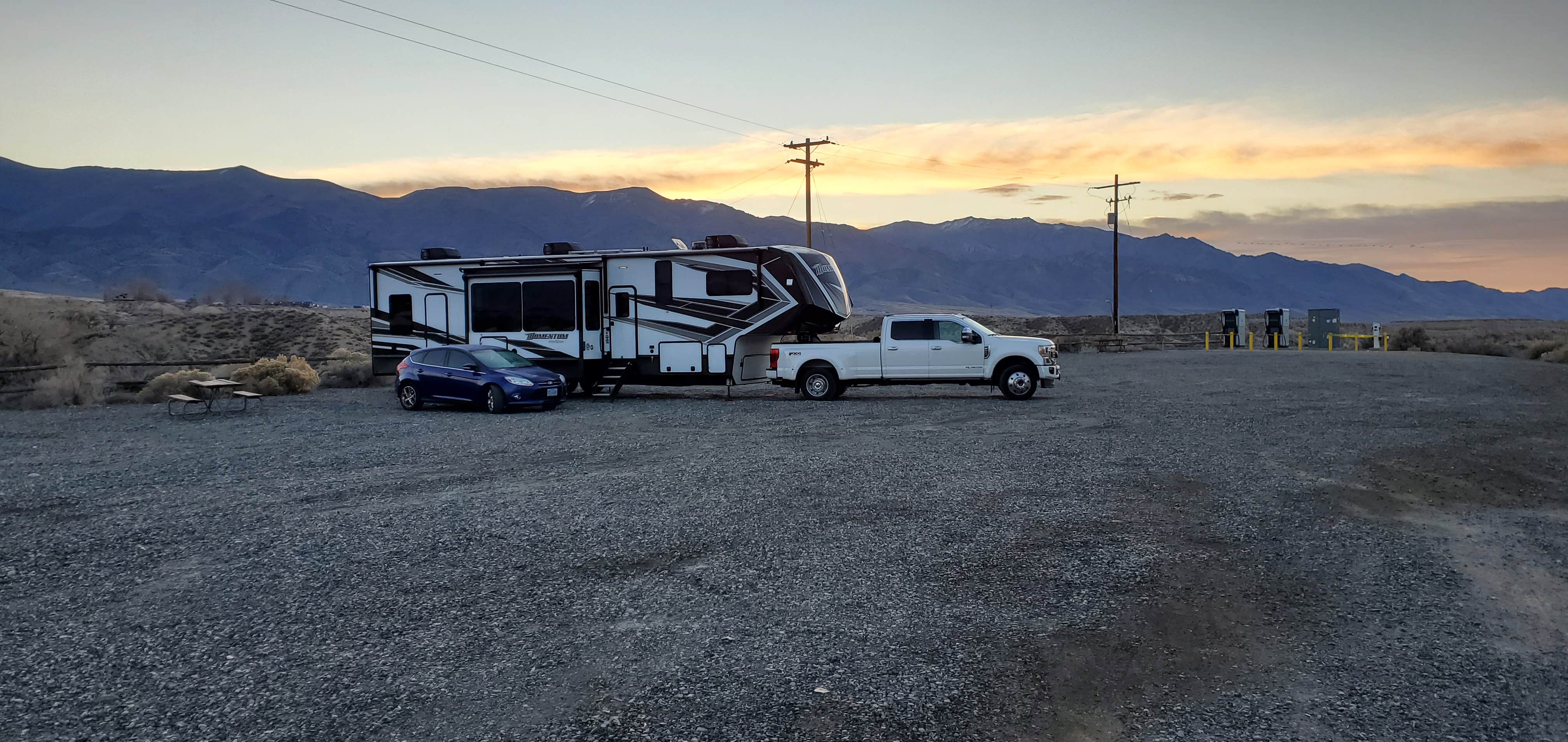 Kris &.'s photo of rv camping at Rye Patch State Recreation Area near Winnemucca, NV