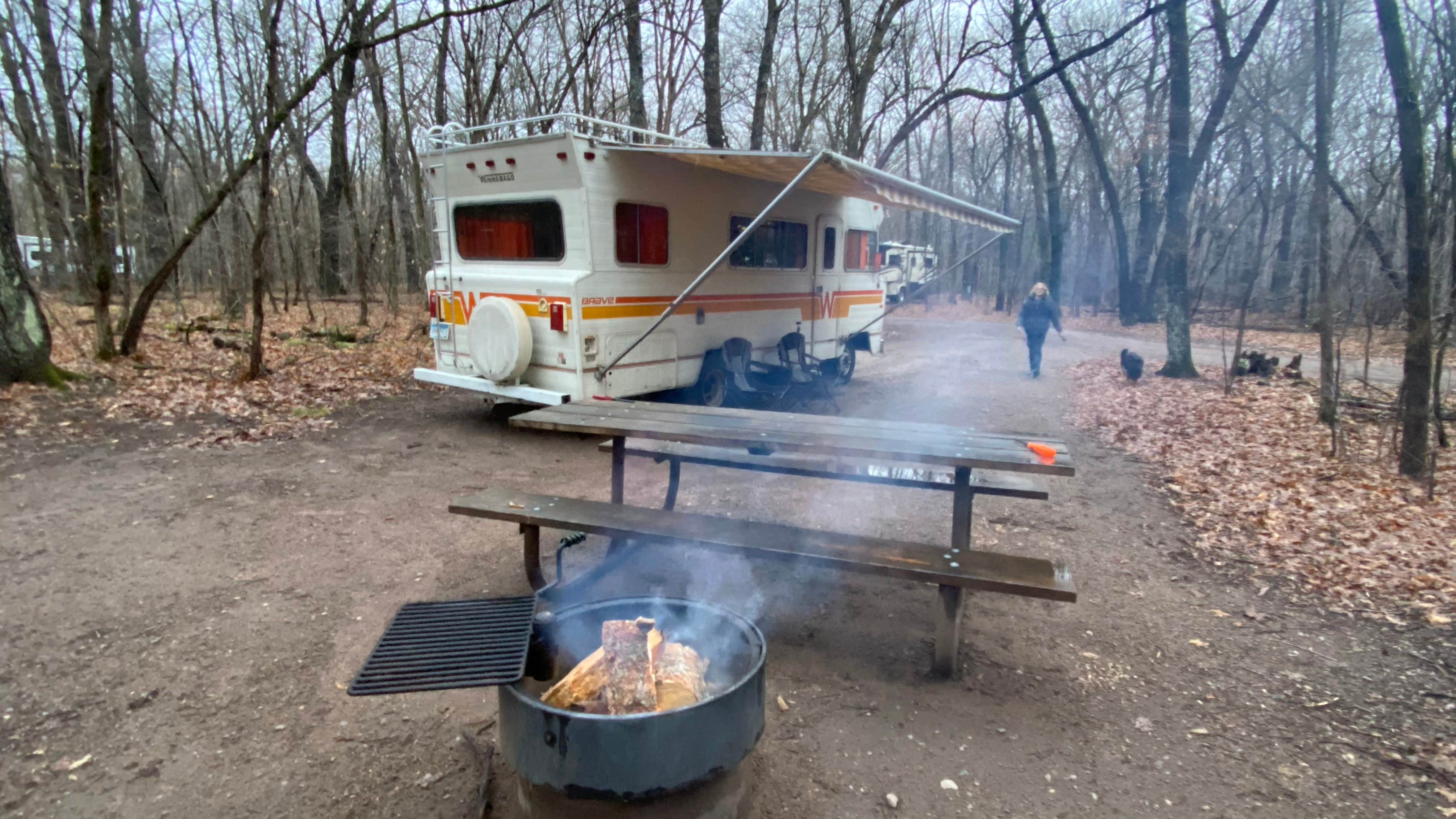 Edward S.'s photo of rv camping at Wild River State Park Campground near Osceola, WI