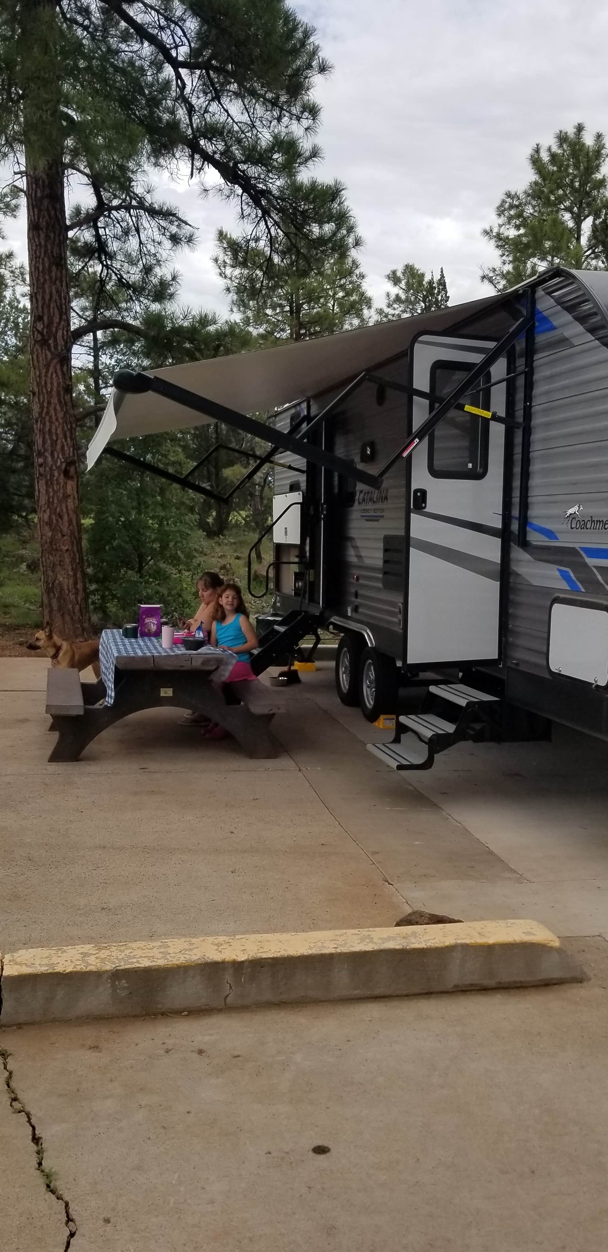 Jeffrey P.'s photo of rv camping at Fool Hollow Lake Recreation Area Campground near McNary, AZ