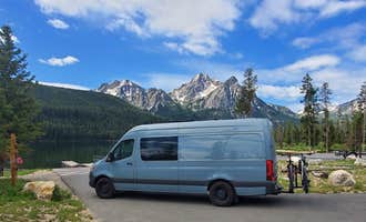 Camping near Nip and Tuck Road (FS RD 653 to 633): Lake View Campground, Stanley, Idaho