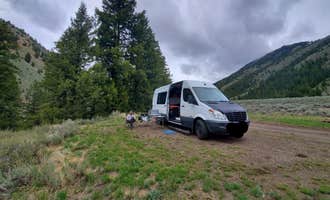 Camping near Uncle Johns Gulch on Corral Creek Road: Corral Creek Canyon Dispersed, Sun Valley, Idaho