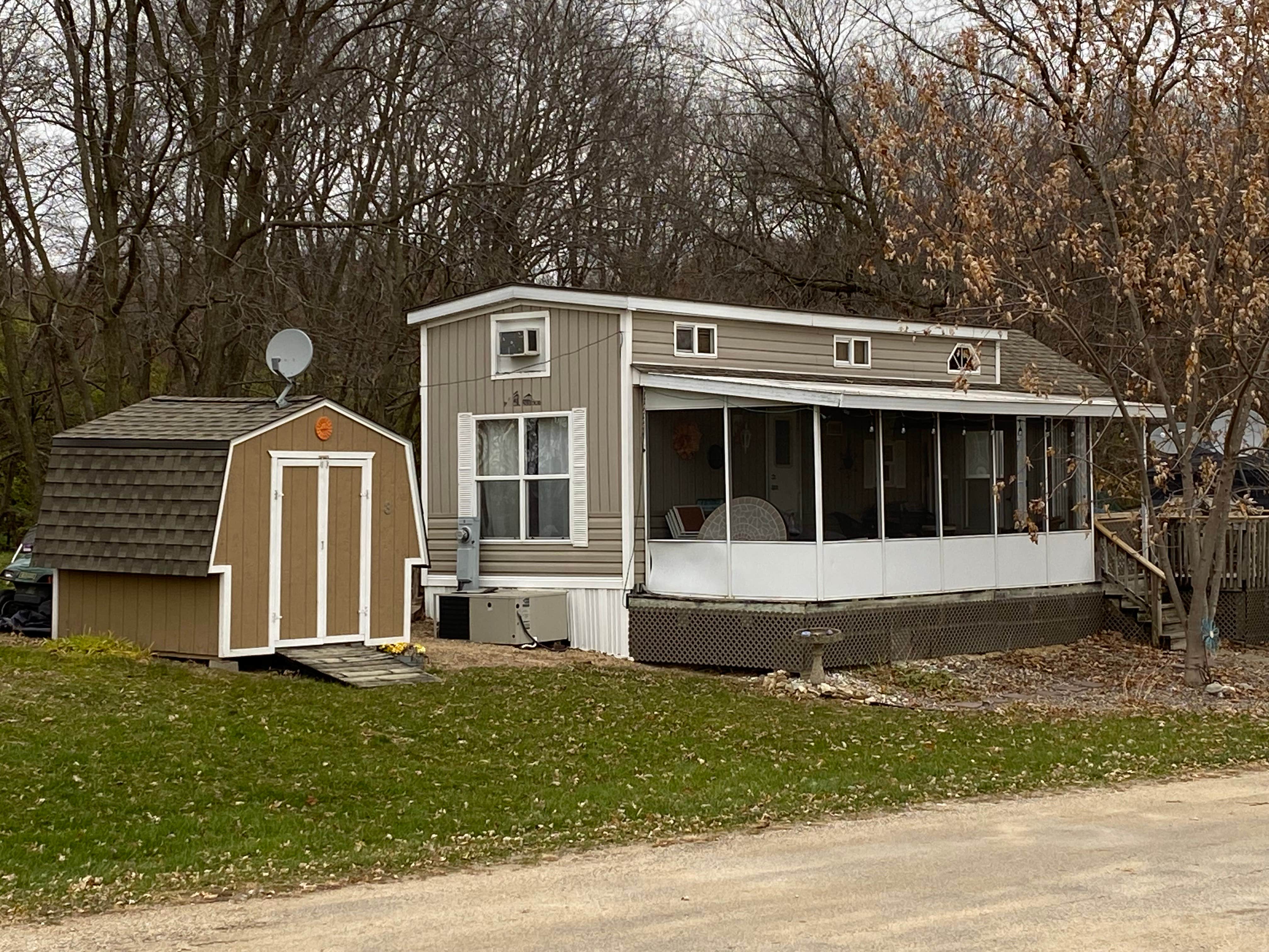 Stuart K.'s photo of a cabin at O'Connell's RV Campground near Mooseheart, IL