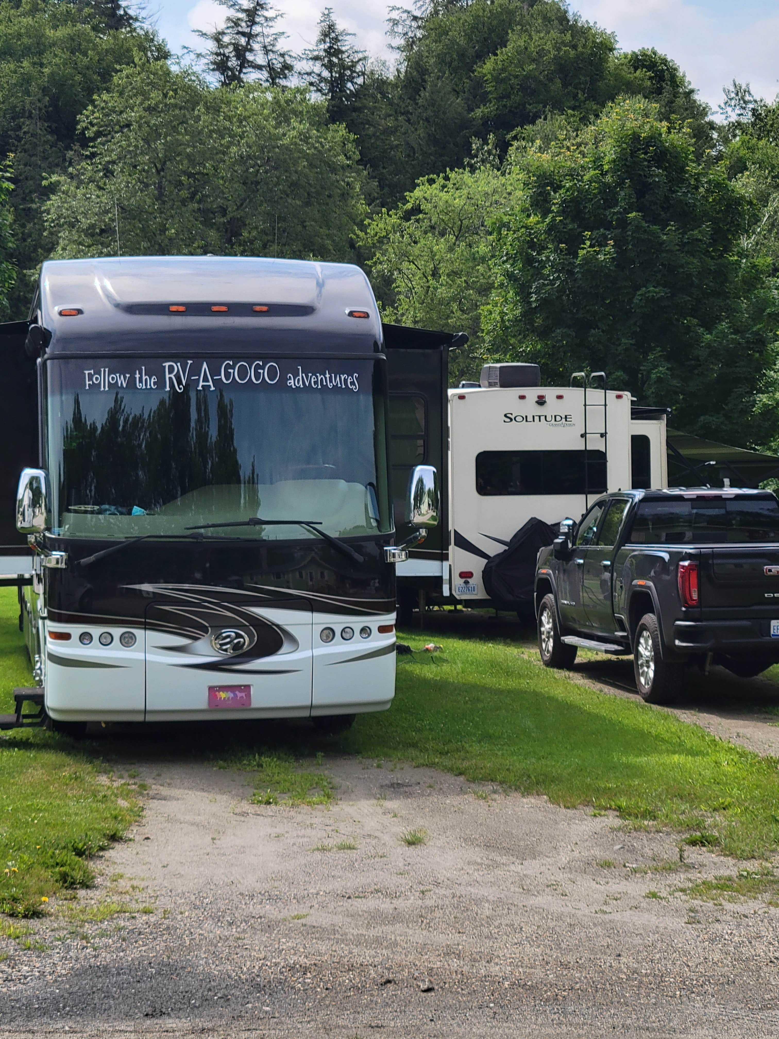 Camper-submitted photo at Moose River Campground near West Burke, VT