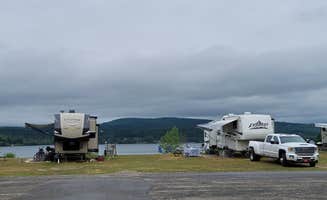 Nancy W.'s photo of rv camping at Prouty Beach Campground near Westfield, VT