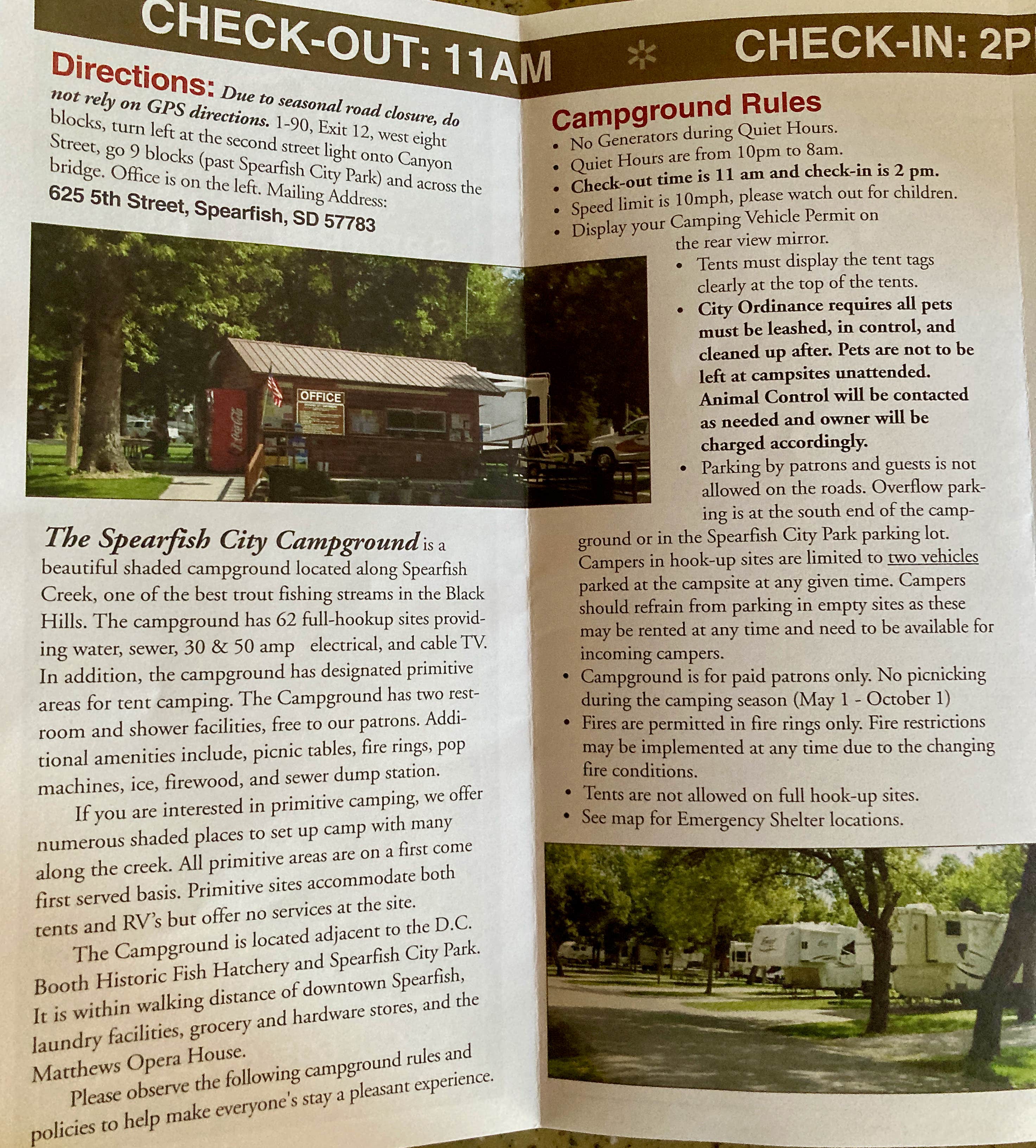 Camper submitted image from Spearfish City Campground - 5