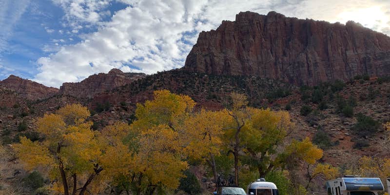 Camper submitted image from Zion Canyon Campground