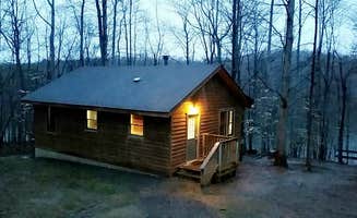 Teresa K.'s photo of a cabin at Smith Mountain Lake State Park Campground near Natural Bridge Station, VA