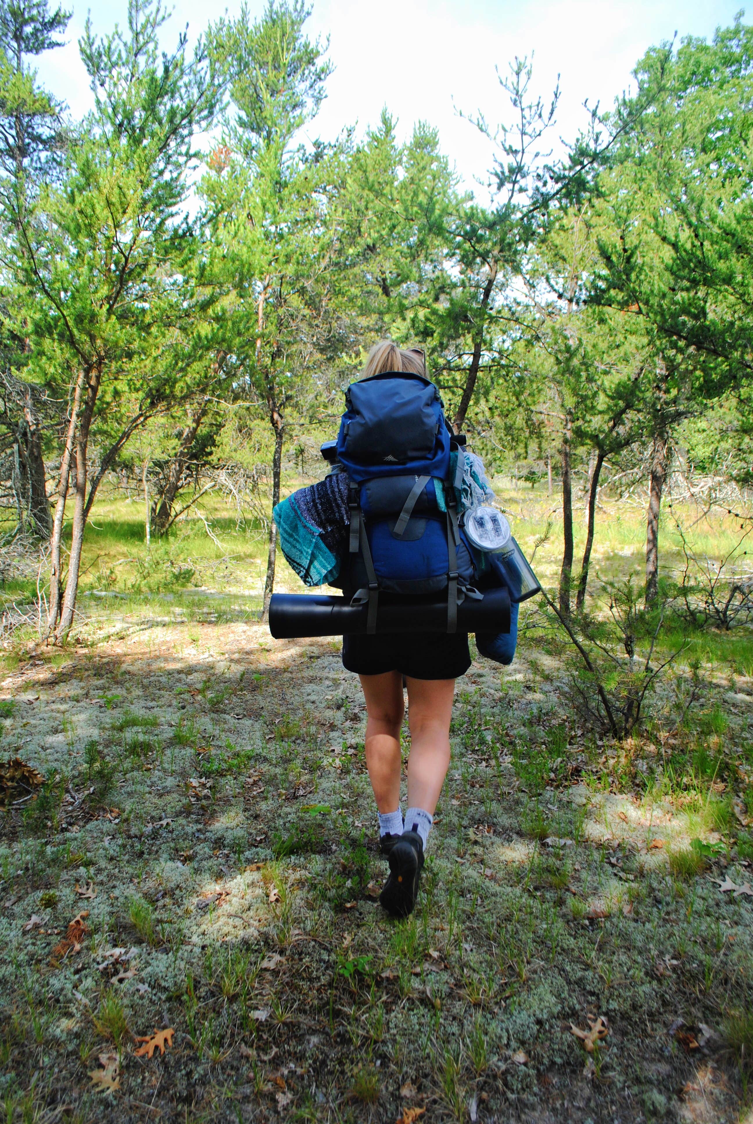 Camper-submitted photo at White Pine Canoe SF Campground near Gaylord, MI
