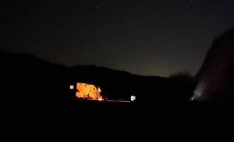 Camping near Los Palmas Oasis: Box Canyon Dispersed, Mecca, California