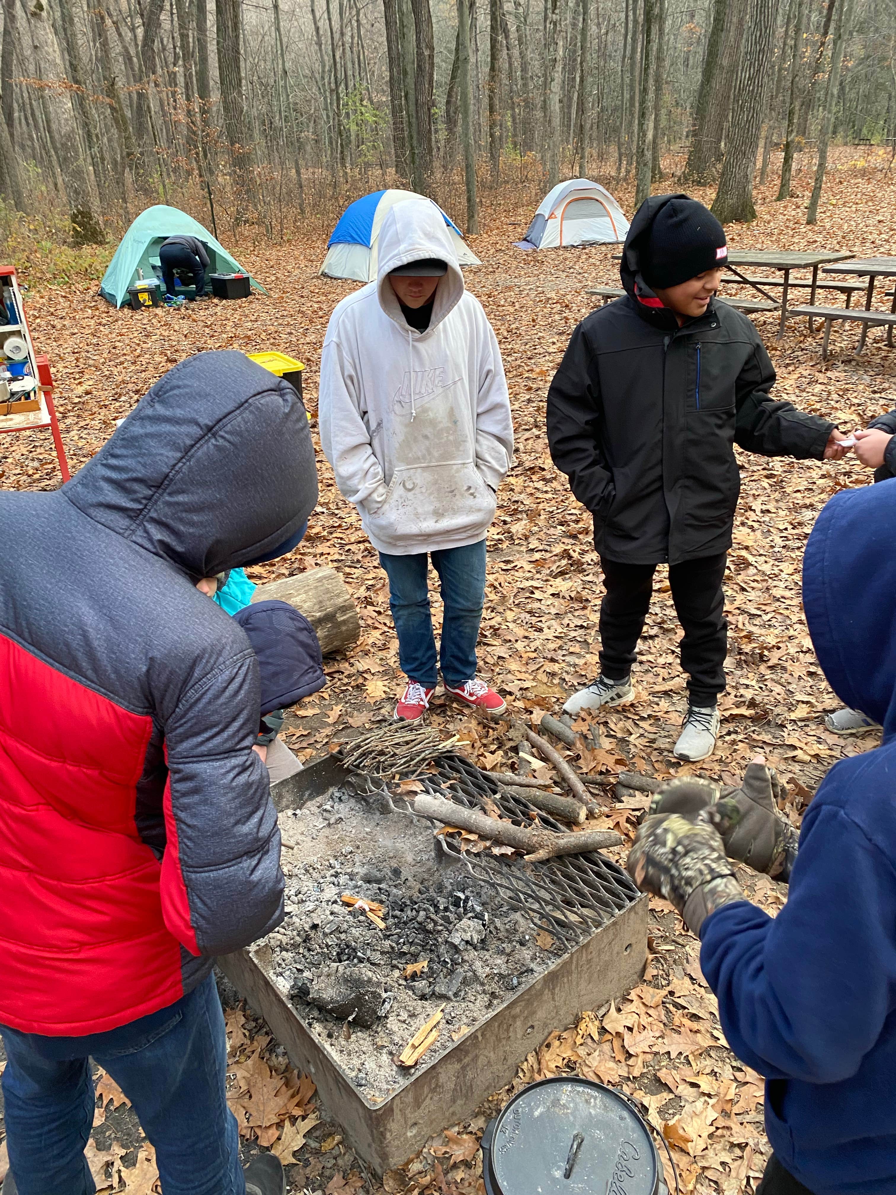 Camper-submitted photo at Devils Lake State Park Group Campground — Devils Lake State Park near Prairie du Sac, WI