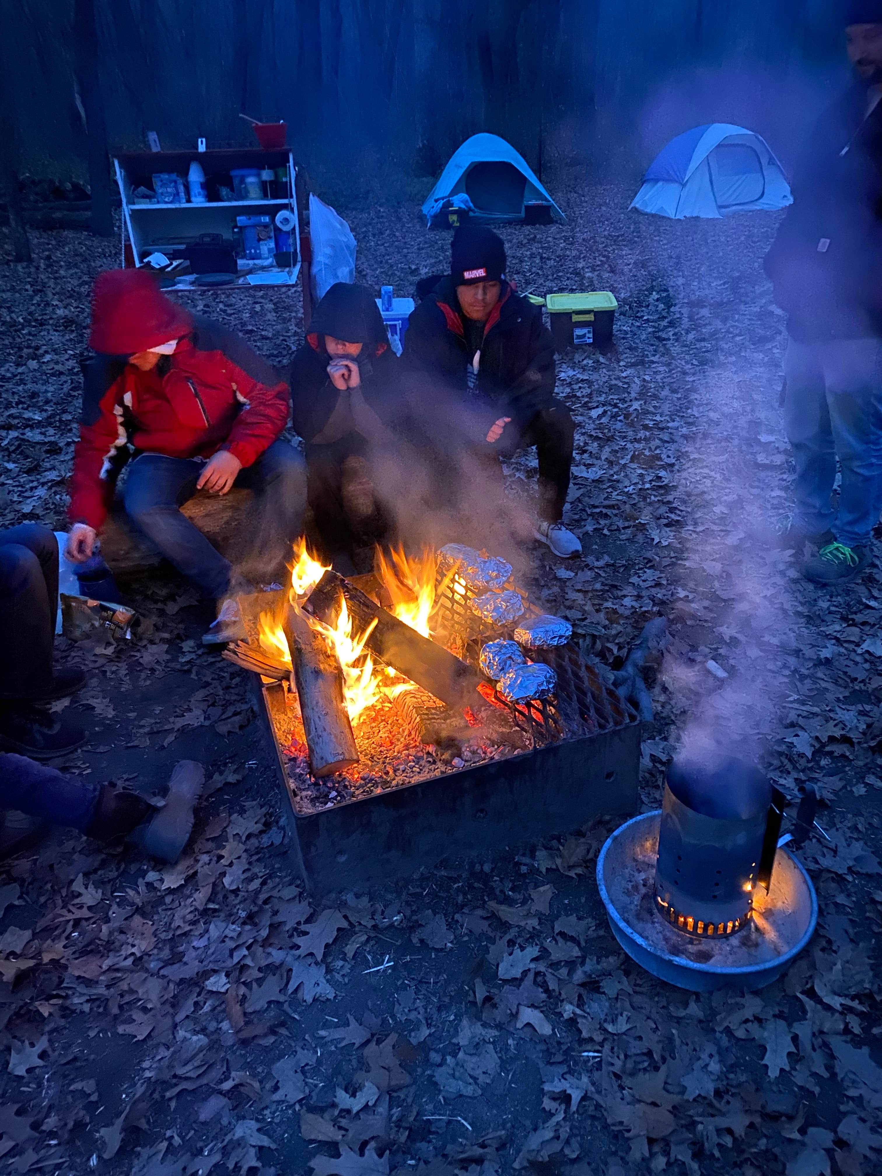 Camper-submitted photo at Devils Lake State Park Group Campground — Devils Lake State Park near Prairie du Sac, WI