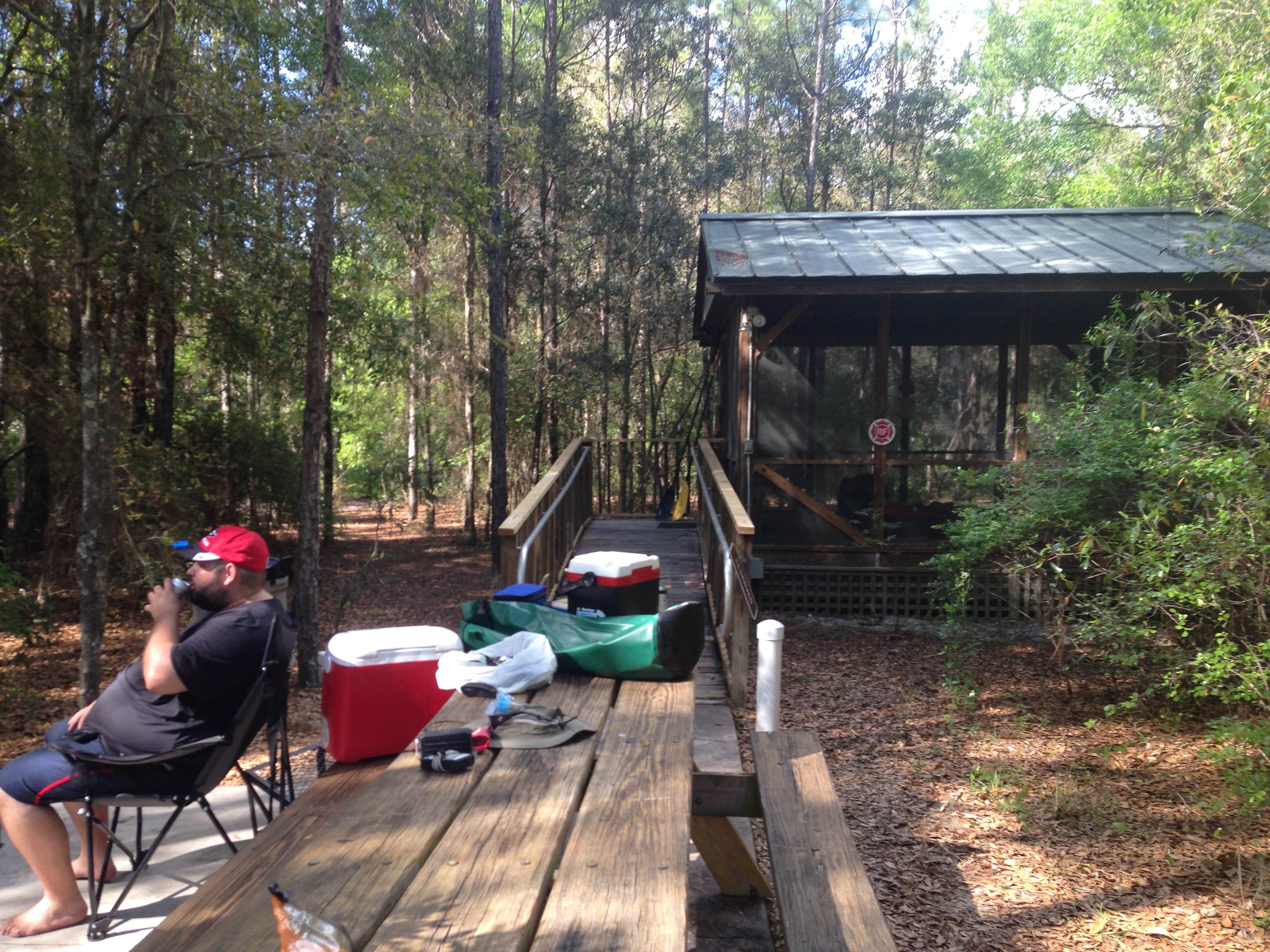 Kayla B.'s photo at Woods Ferry River Camp — Suwannee River Wilderness Trail near Lake City, FL